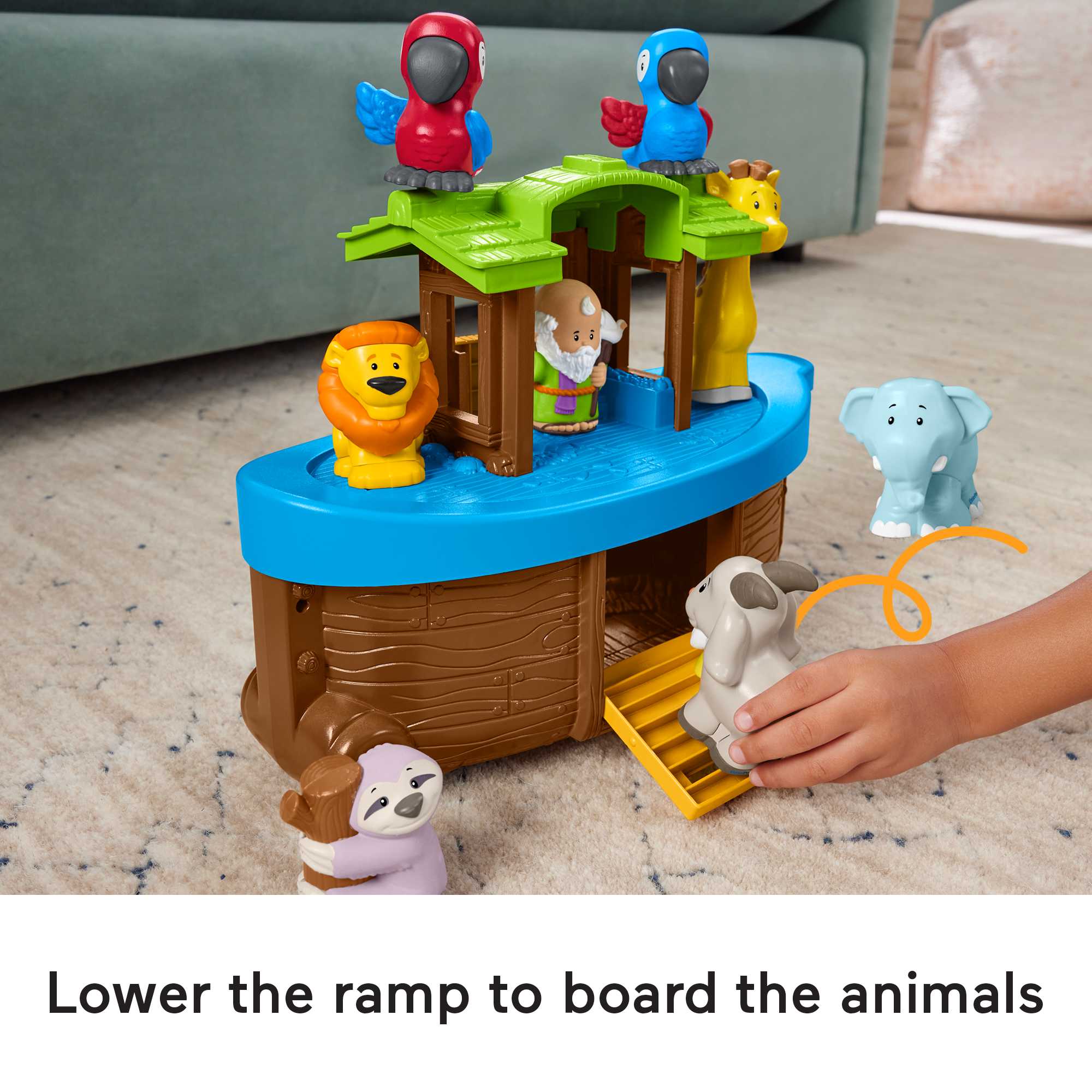Fisher-Price Little People Noah��s Ark Playset With 13 Figures For Toddlers