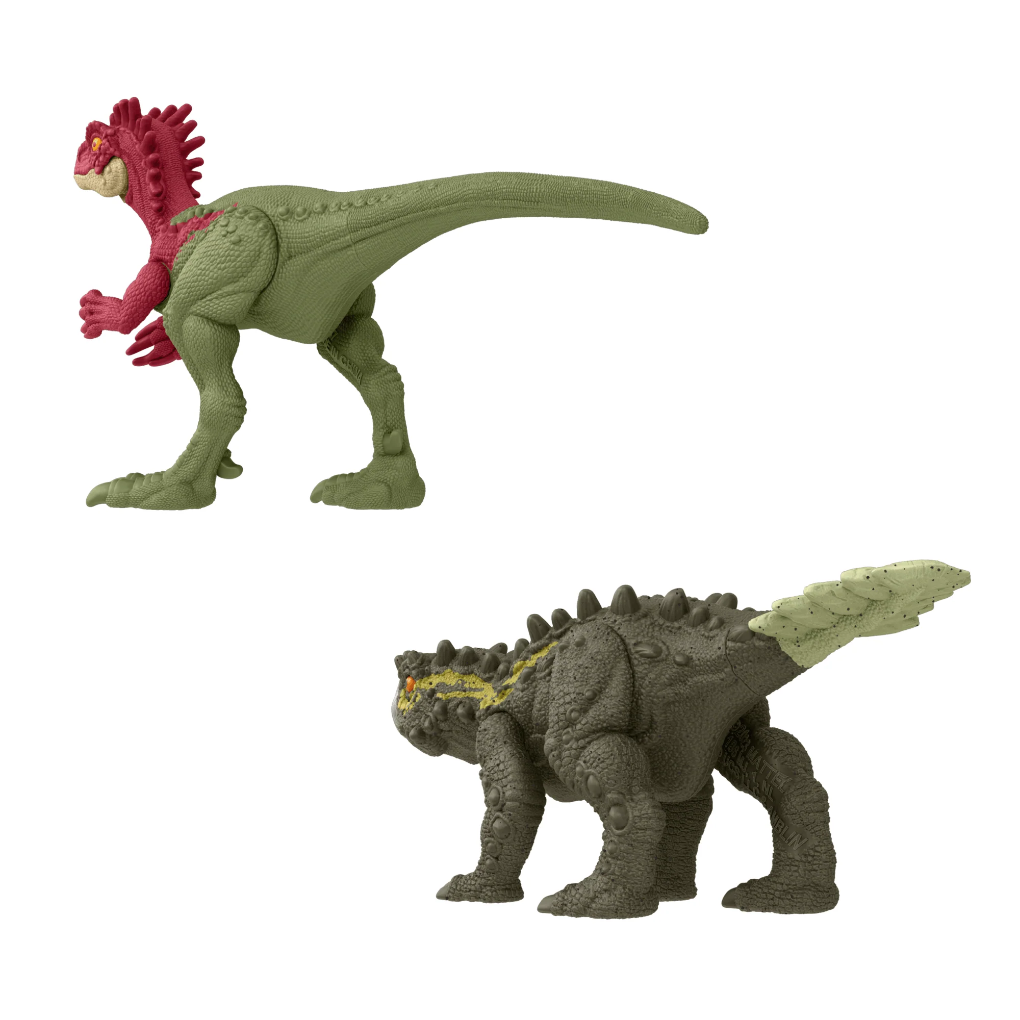 Jurassic World Dinosaur Danger Pack Eoraptor vs Stegorous Action Figure Toys