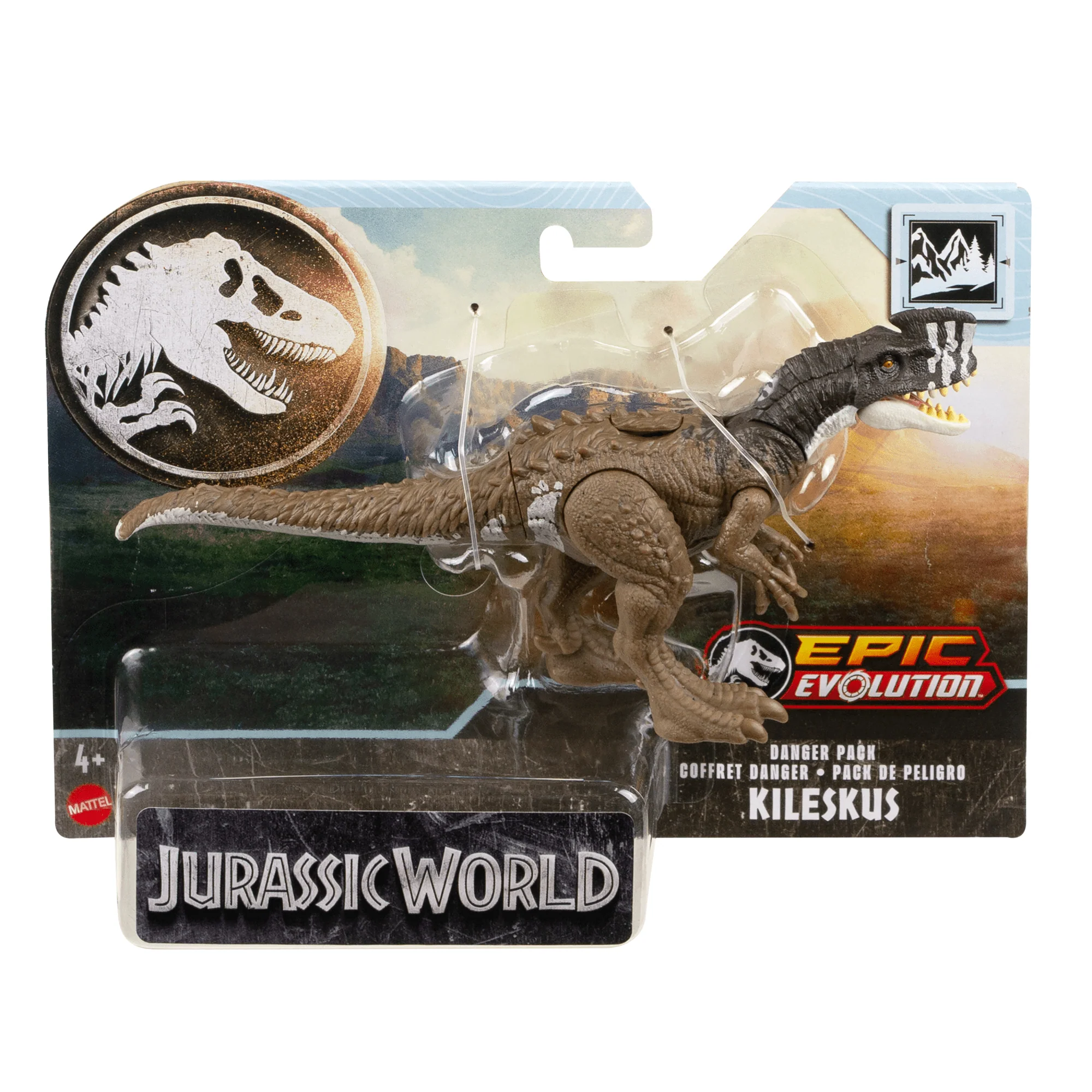 Jurassic World Dinosaur Danger Pack Kileskus Action Figure Toy