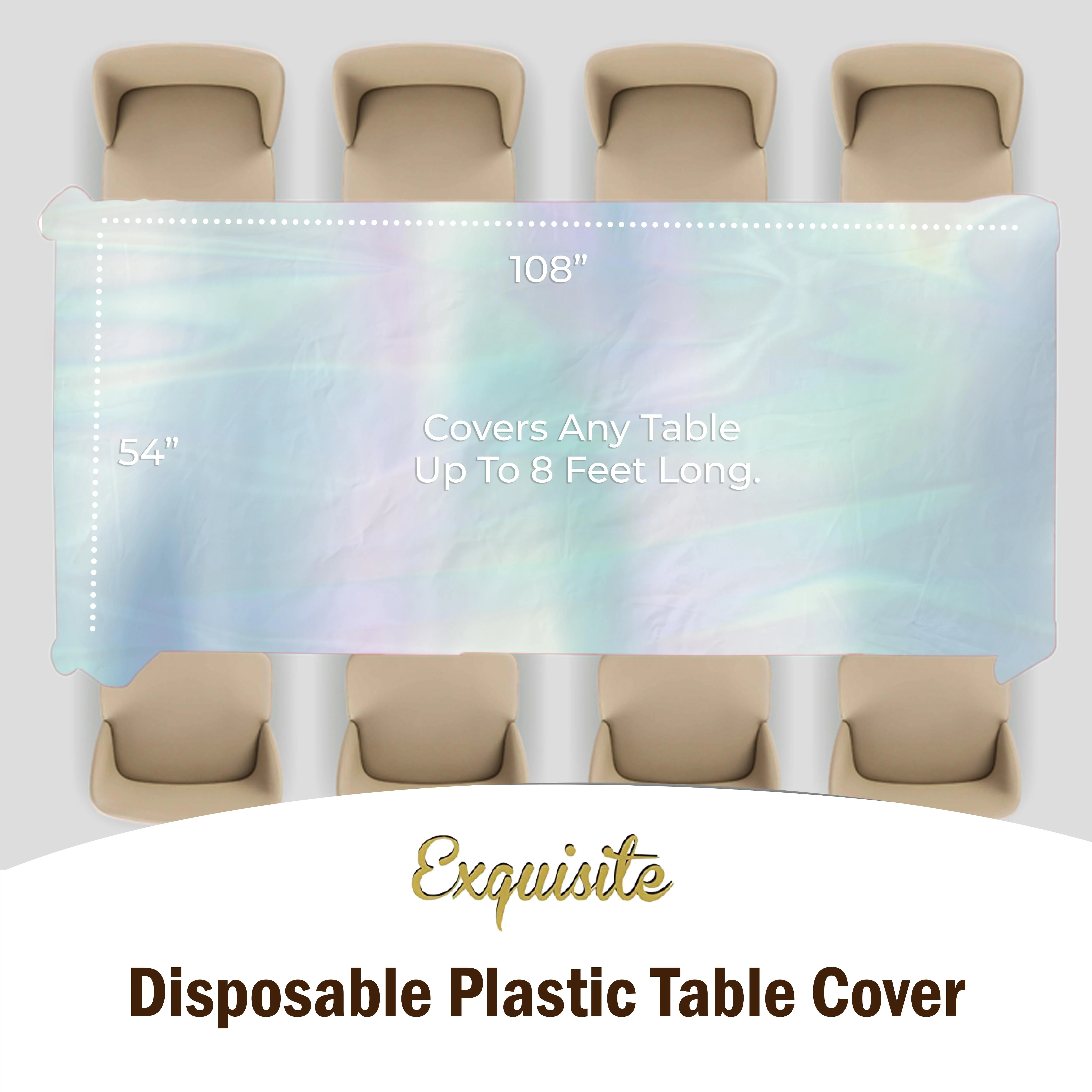 Iridescent Table Cover - 54