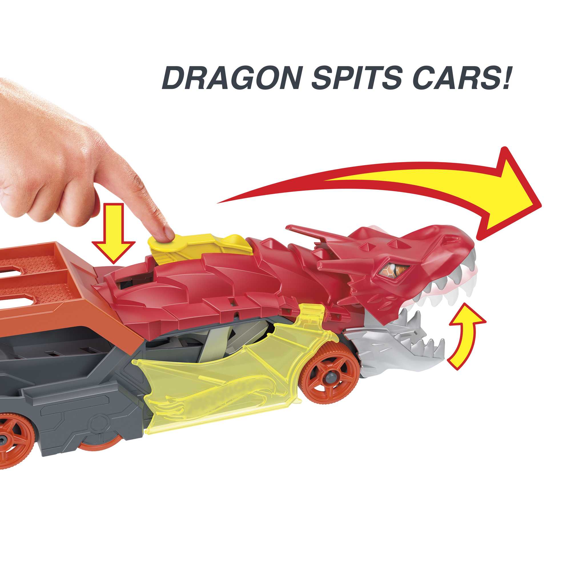 Hot Wheels Dragon Launch Transporter