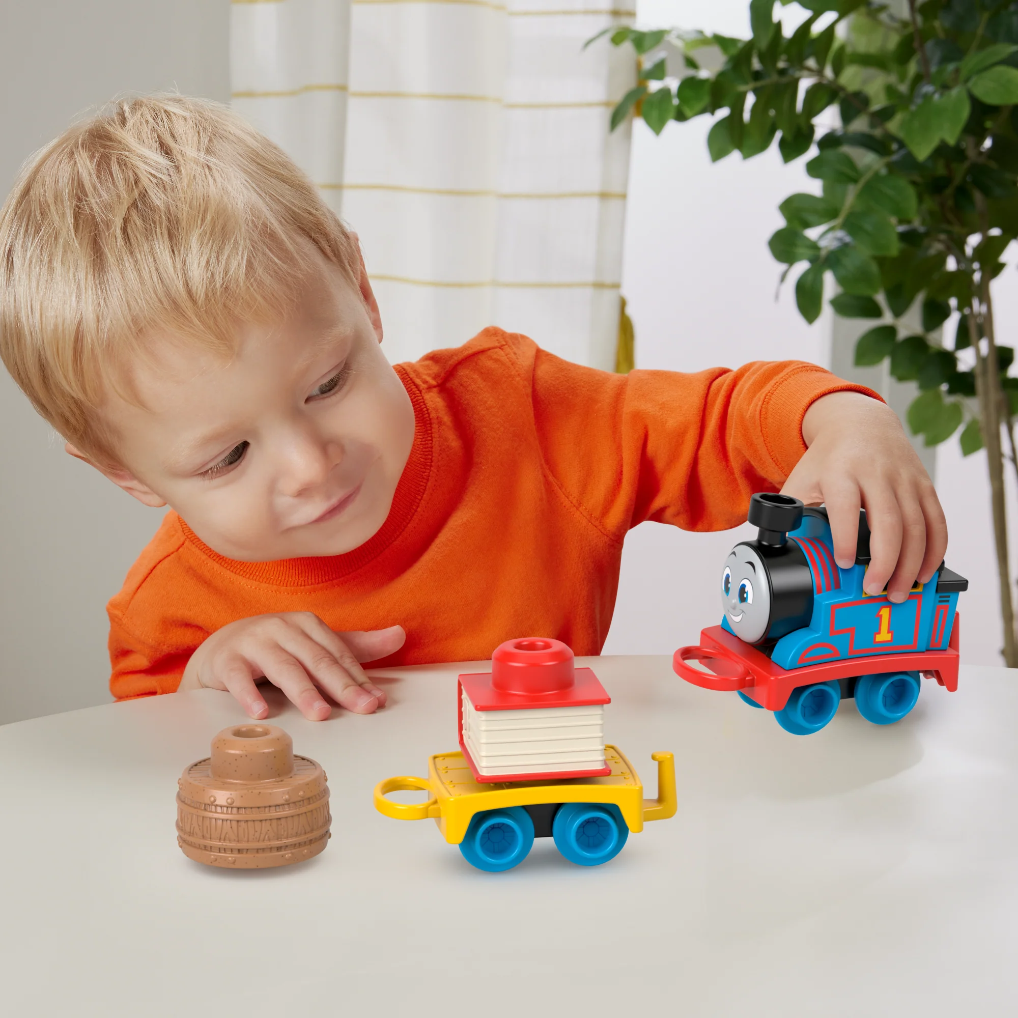 Thomas & Friends My First Push-Along Toy Train Collection For Toddlers, Character May Vary