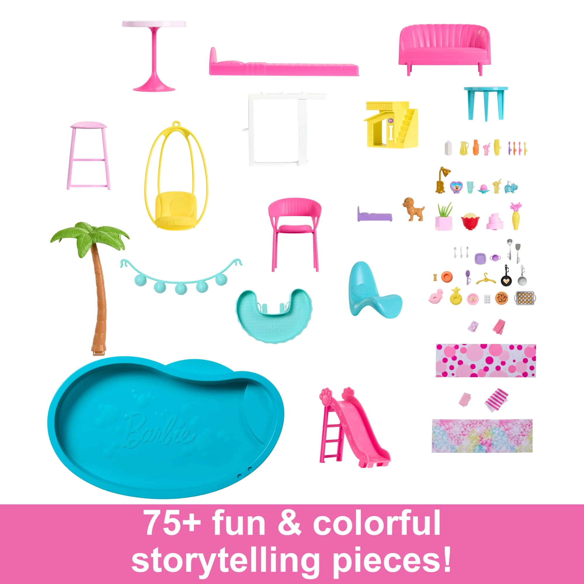 Barbie Latest Dreamhouse | Pool Party Doll Playset