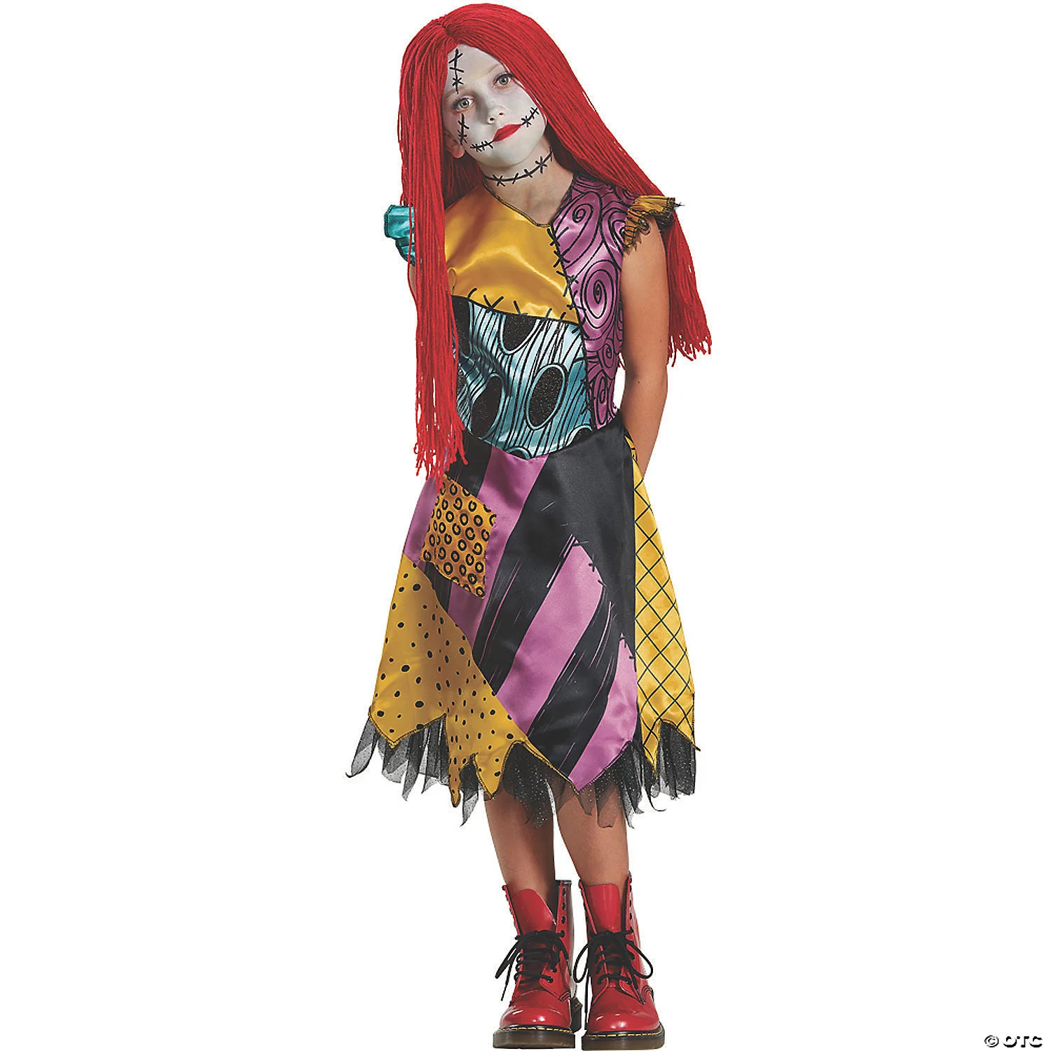 Girl's Deluxe The Nightmare Before Christmas Sally Costume - Large