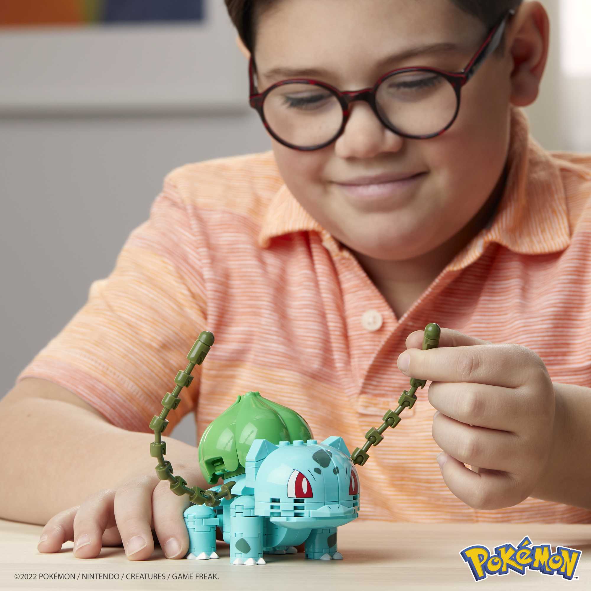MEGA Pokemon Bulbasaur Construction Set, Building Toys For Kids