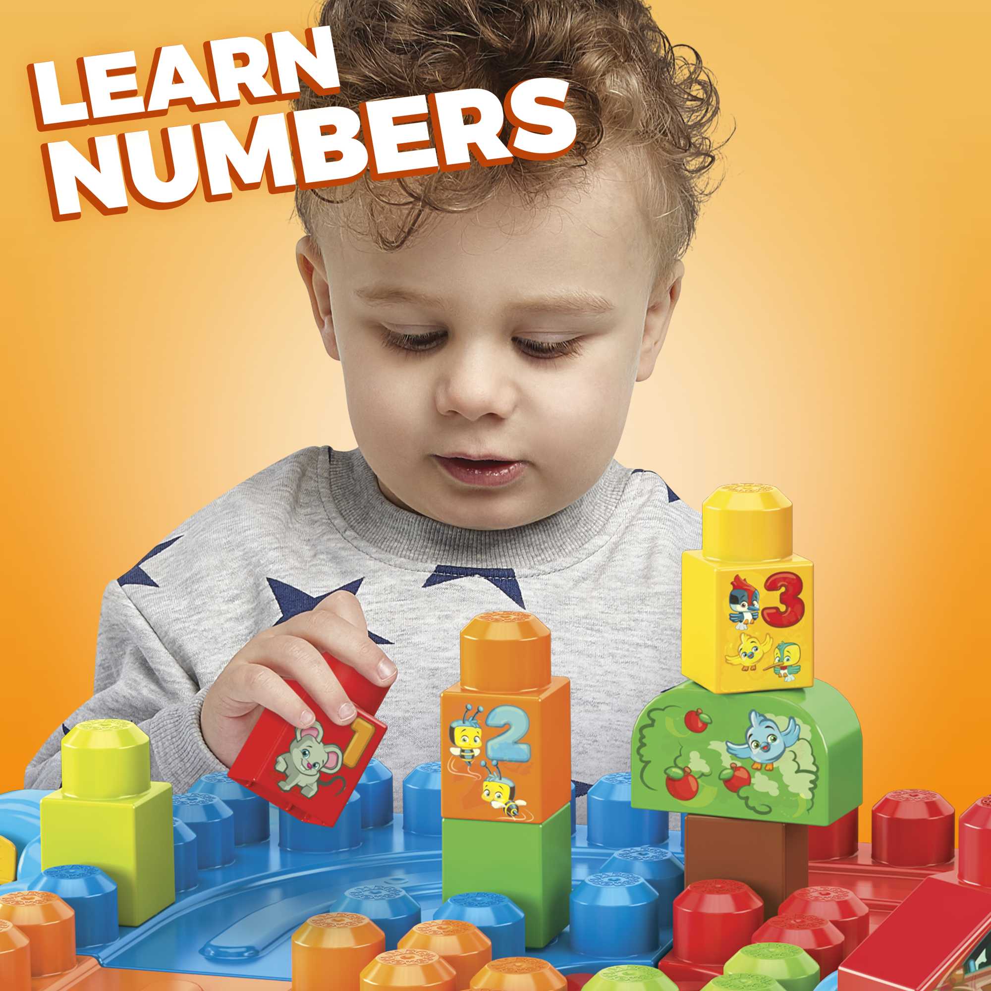 MEGA Bloks First Builders Discover 'n Build Activity Table, 41 Pieces