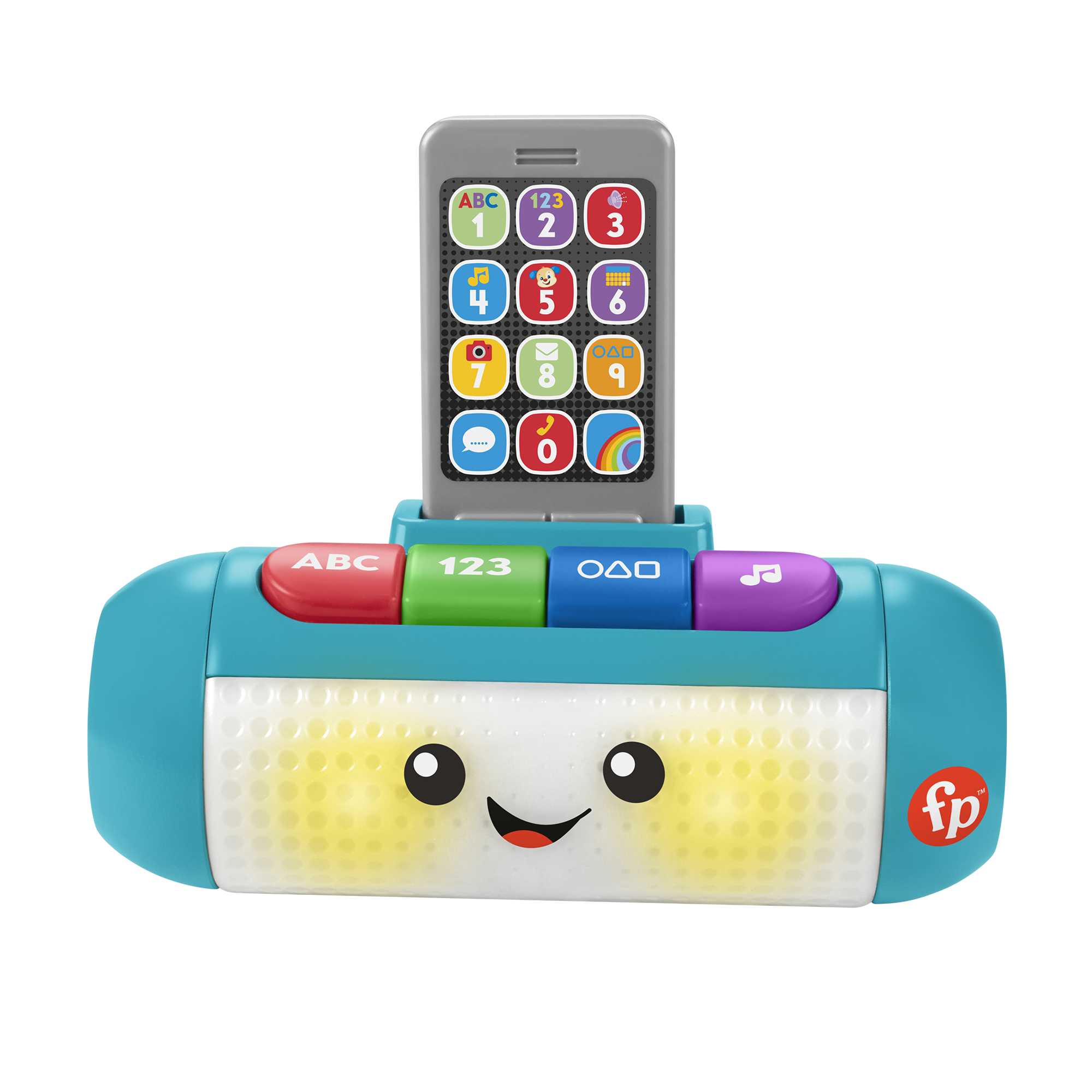 Fisher-Price Laugh & Learn Light Up Learning Speaker Electronic Baby Toy, 2 Pieces