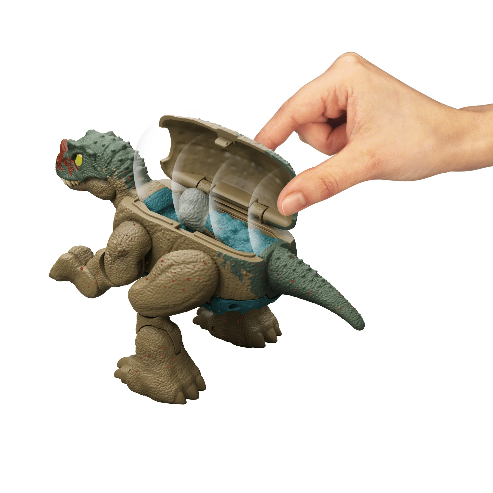 Jurassic World Ankylosaurus Bumpy To Ceratosaurus Dinosaur Transforming Toy, Double Danger