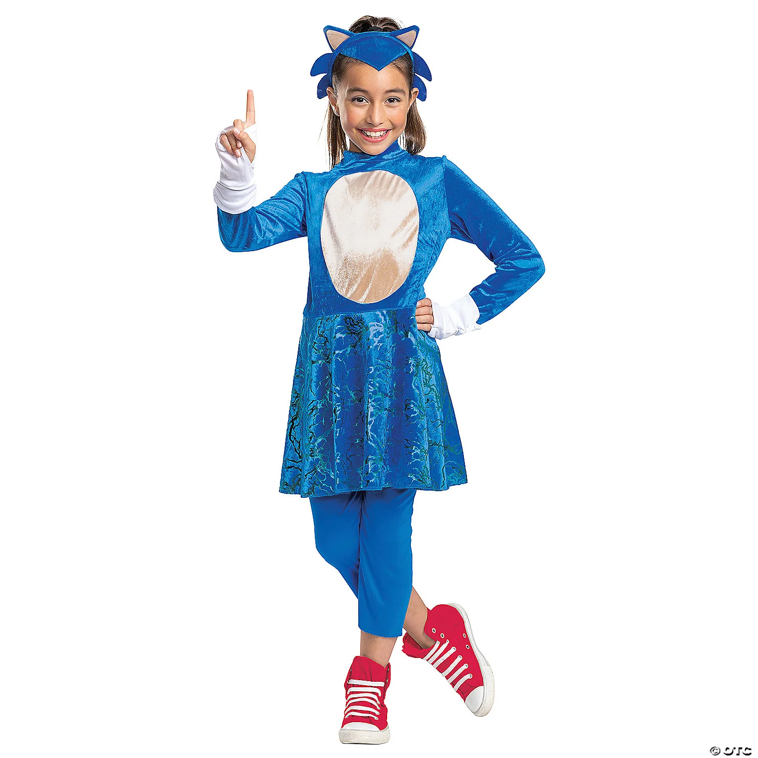 Girls Sonic Movie Costume