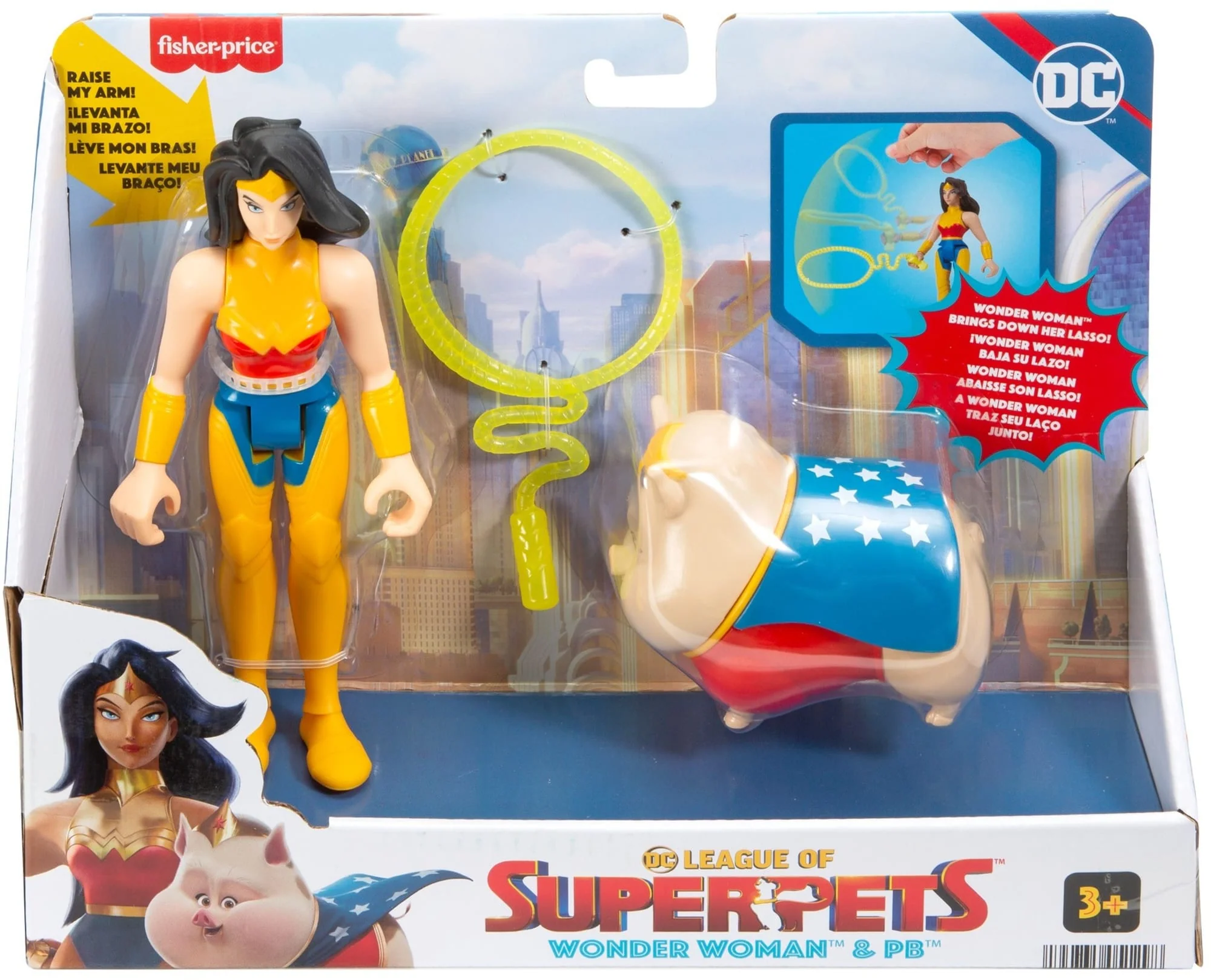 Fisher-Price DC League Of Super-Pets Wonder Woman & PB