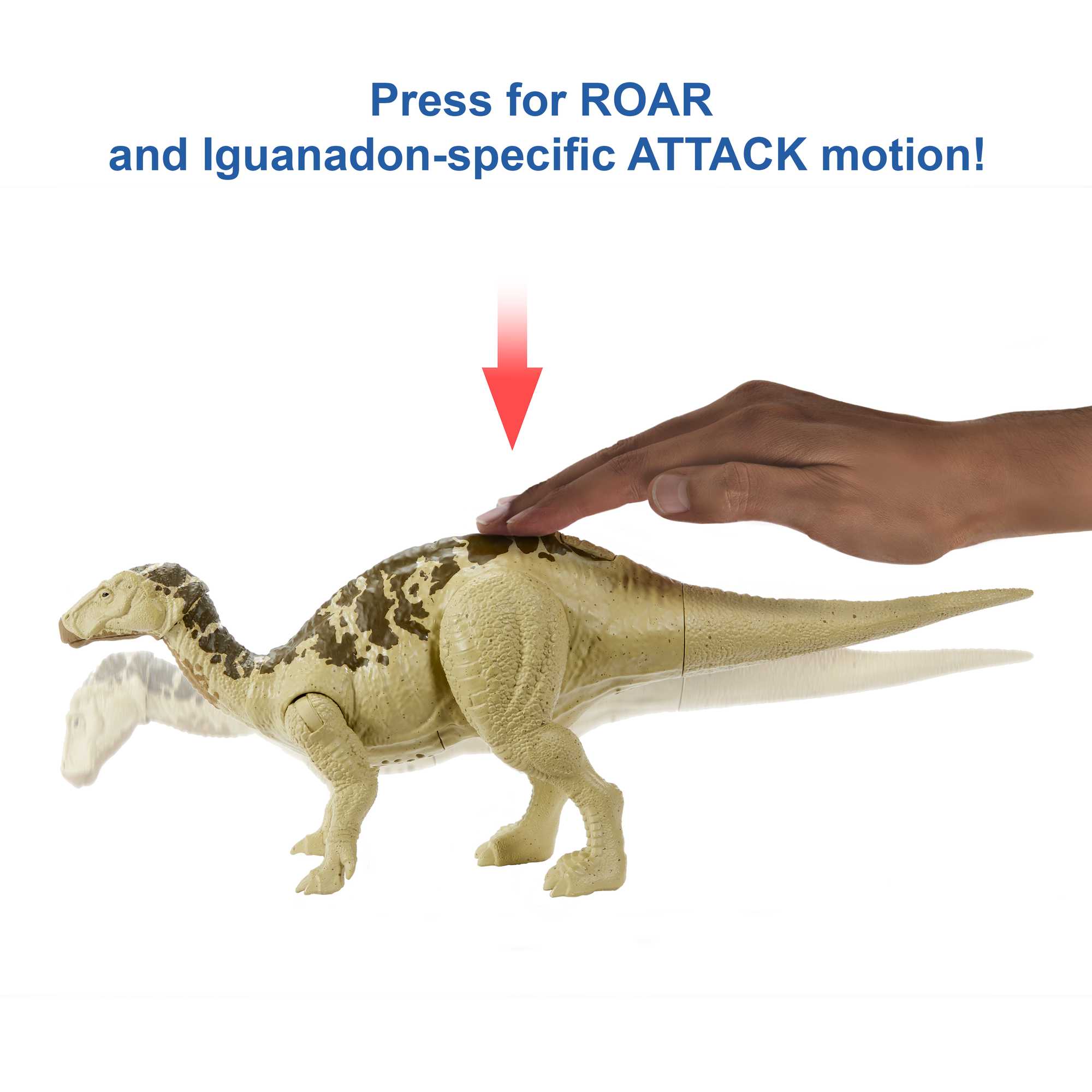 Jurassic World 2 Dinosaurs Roarin Strikers Iguanadon & Skorpiovenator