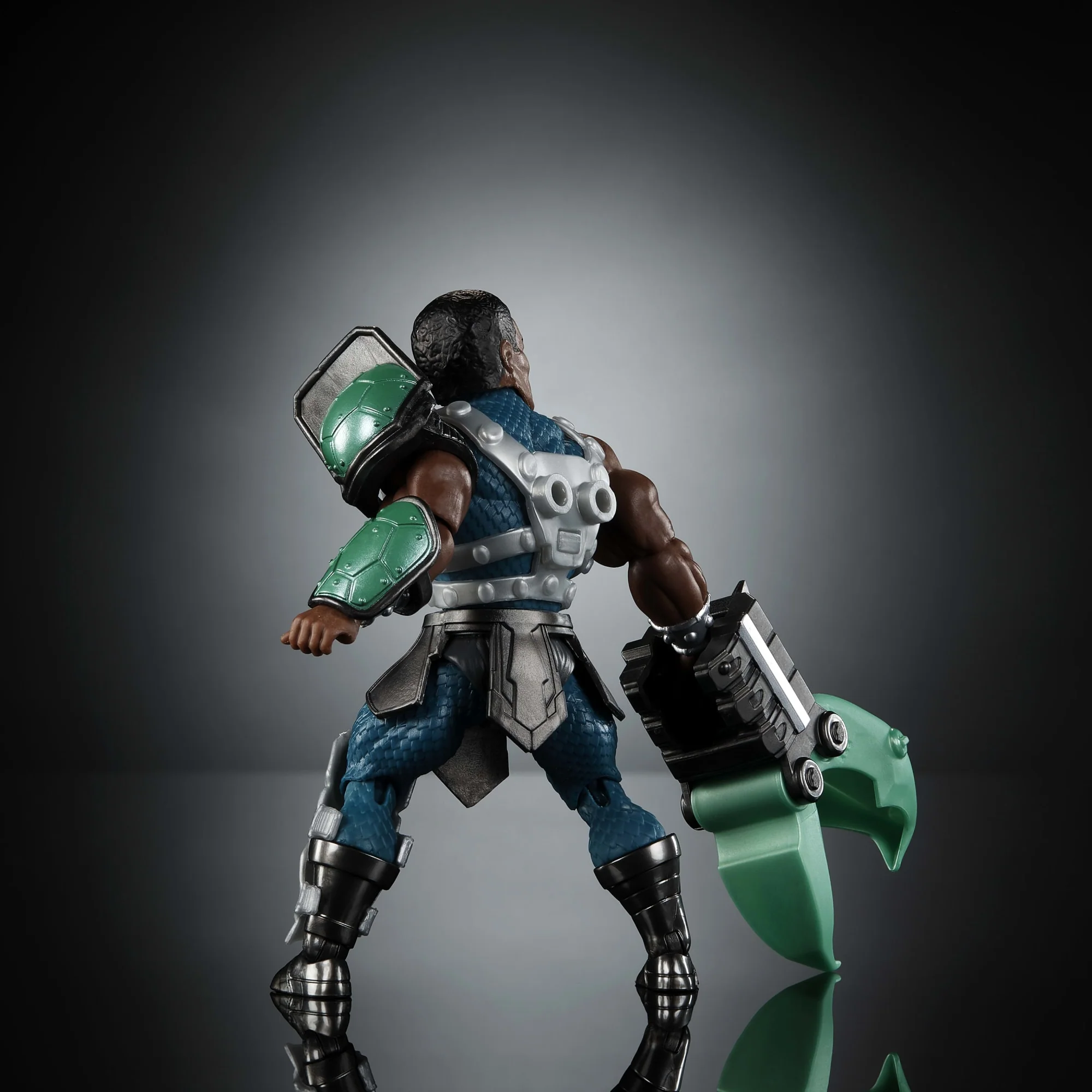 Masters Universe Origins Turtles Of Grayskull Clamp Champ Action Figure, Tmnt MOTU Reptile Wars Toy