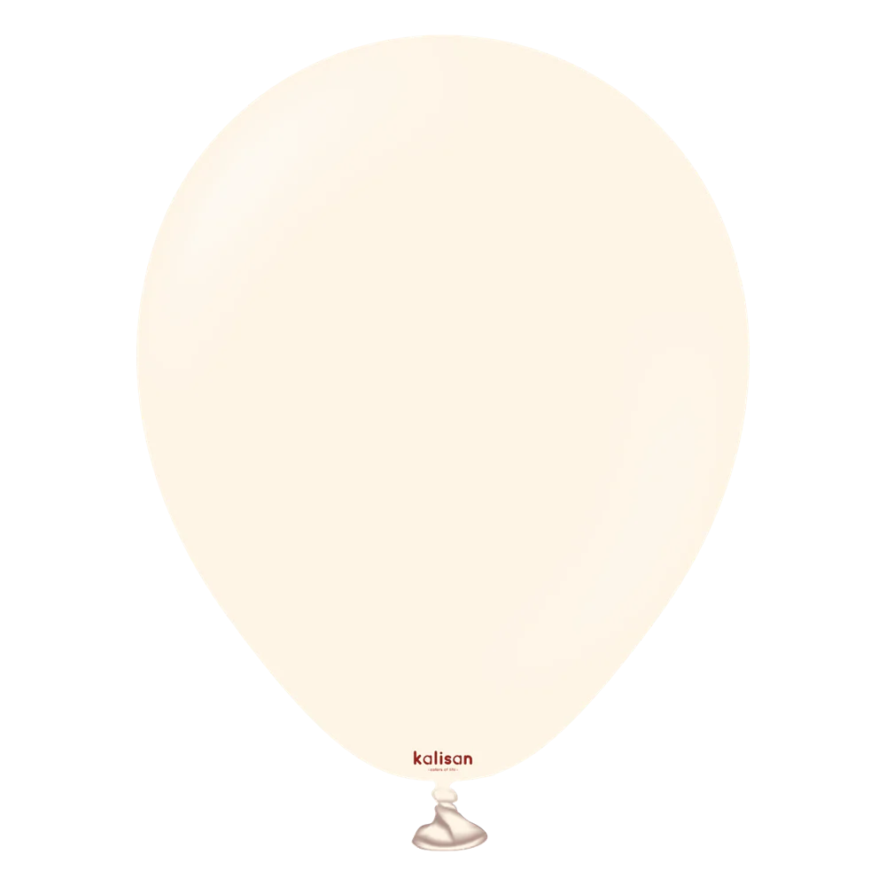 5 inch Kalisan Macaron Pale Salmon Latex Balloons 100ct