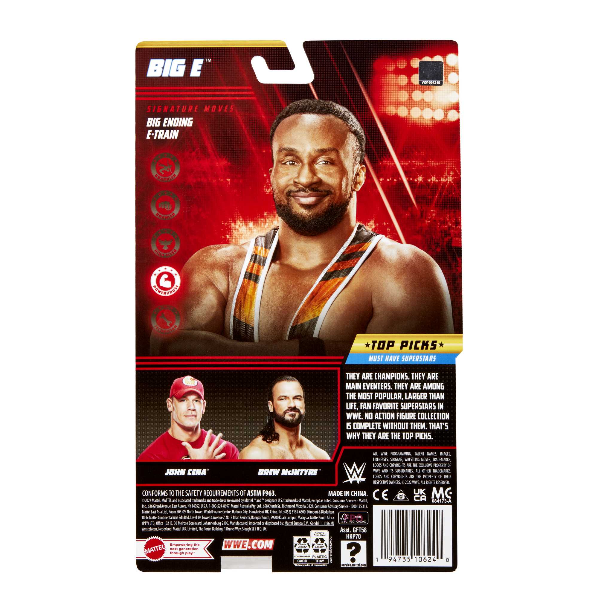 Wwe?  Top Picks  Figurine Articul��e  John Cena?