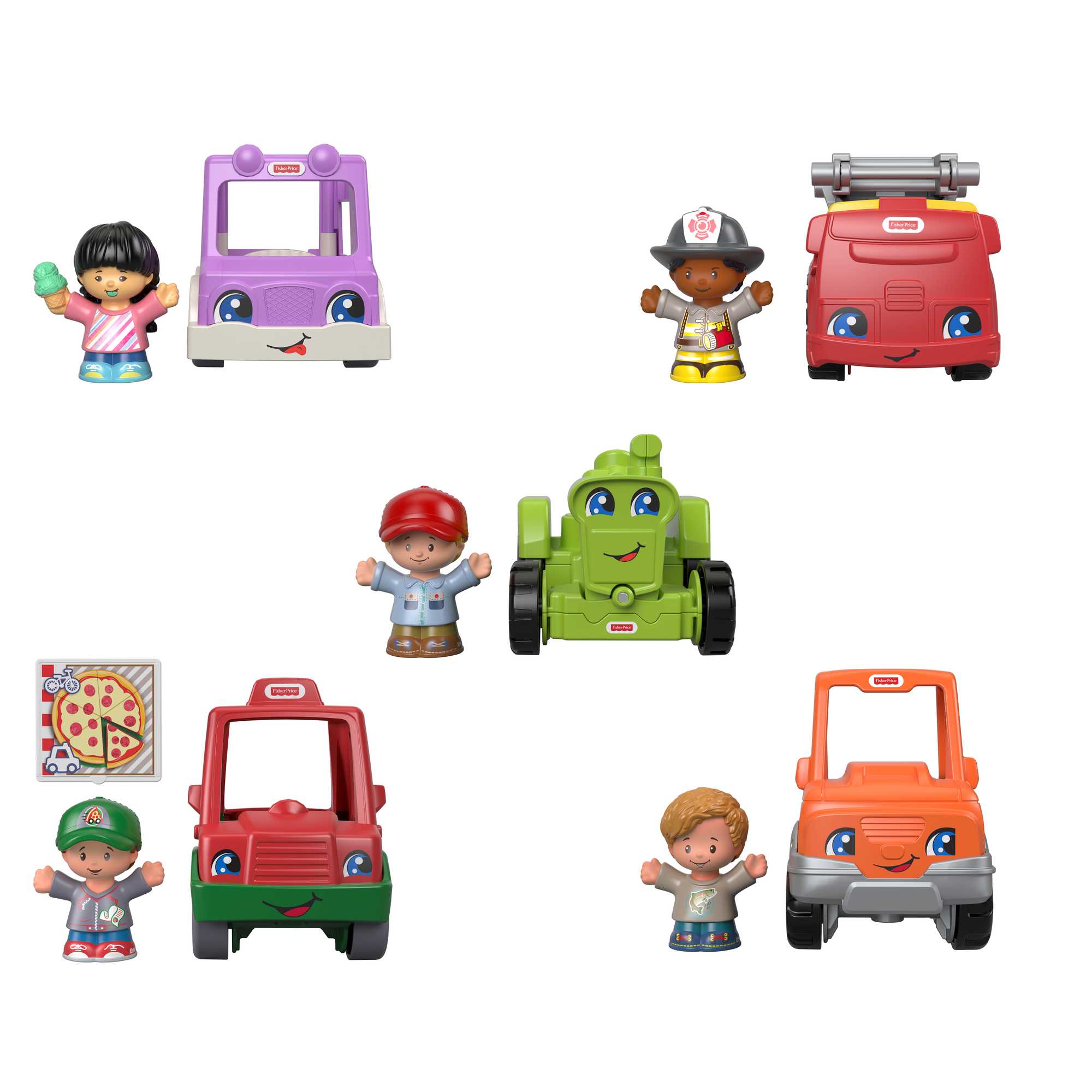 Little People Around the Neighborhood Vehicle Pack