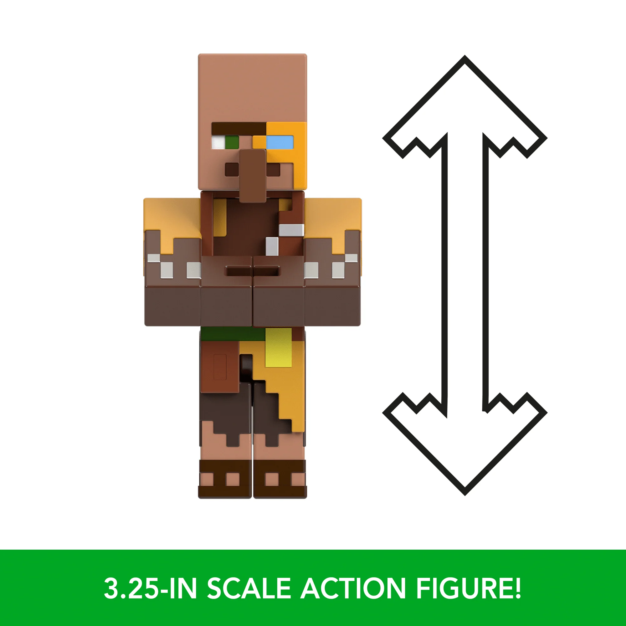 Minecraft Toys, 2-Pack Of Action Figures, Gifts For Kids