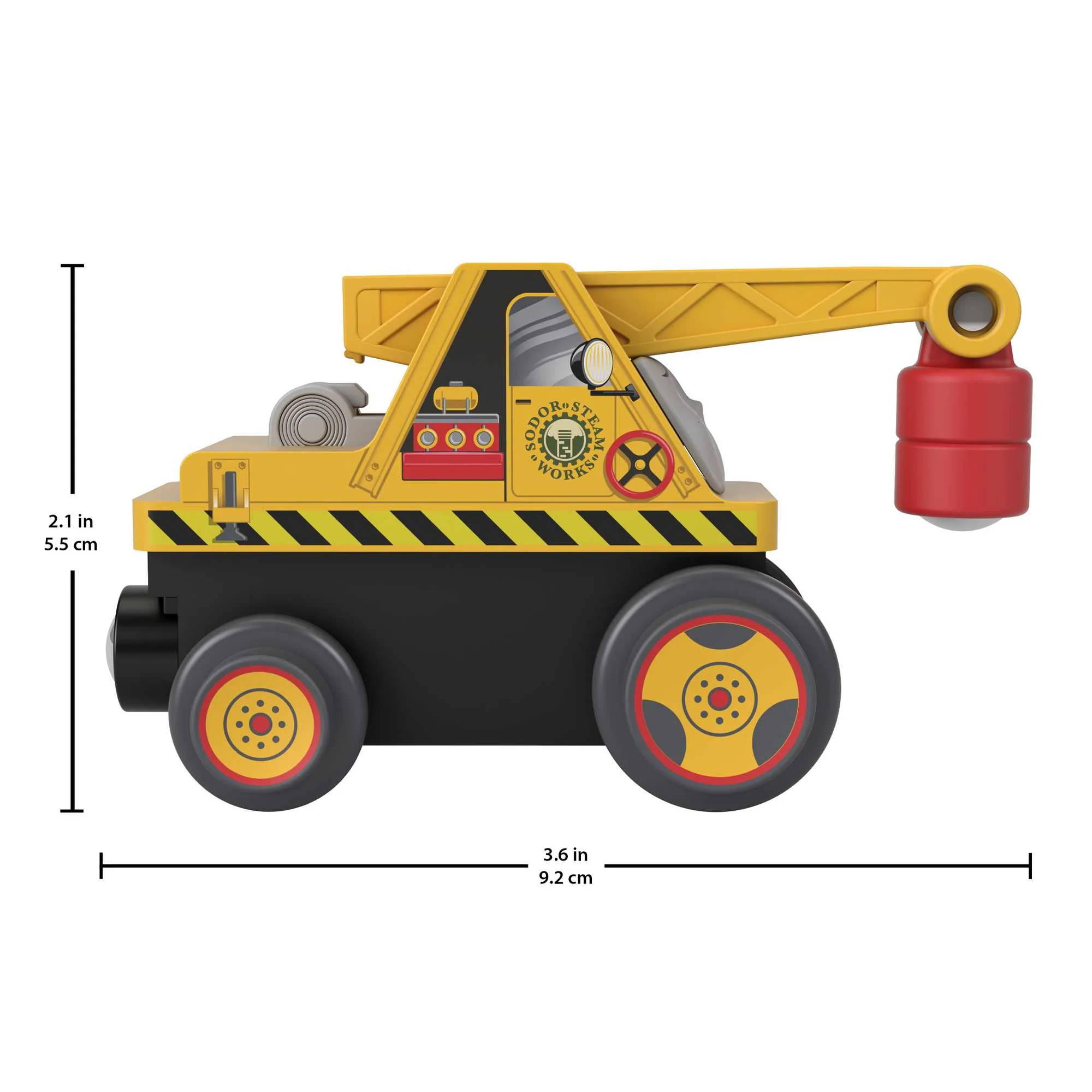 Thomas & Friends Wooden Railway Kevin the Crane Push-Along Toy