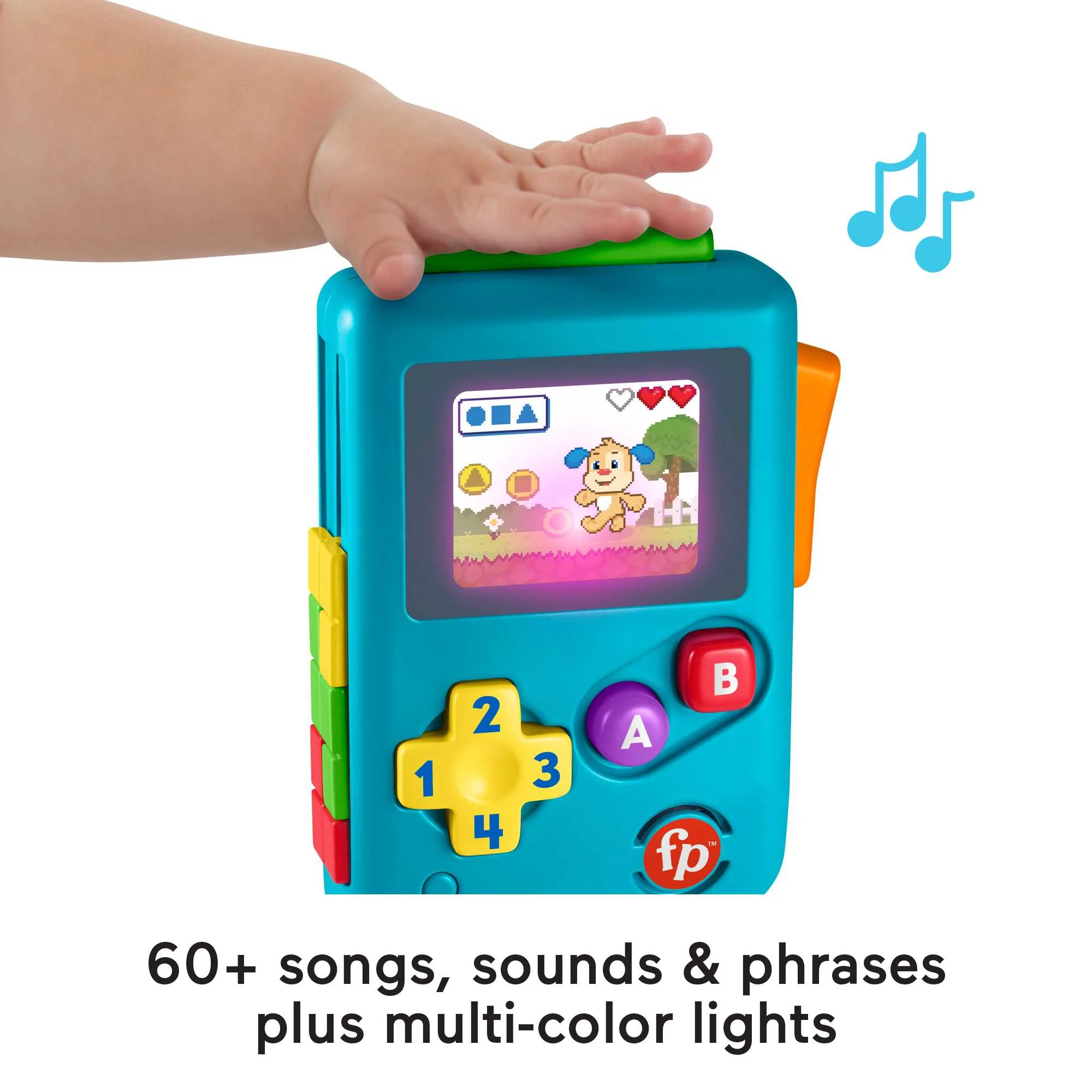Fisher-Price Laugh & Learn Lil�� Gamer Pretend Video Game Learning Toy For infants & Toddlers