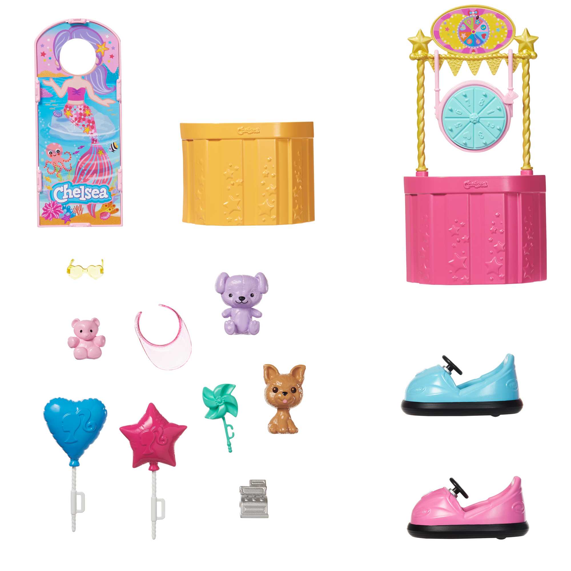 Barbie Club Chelsea Doll And Carnival Playset