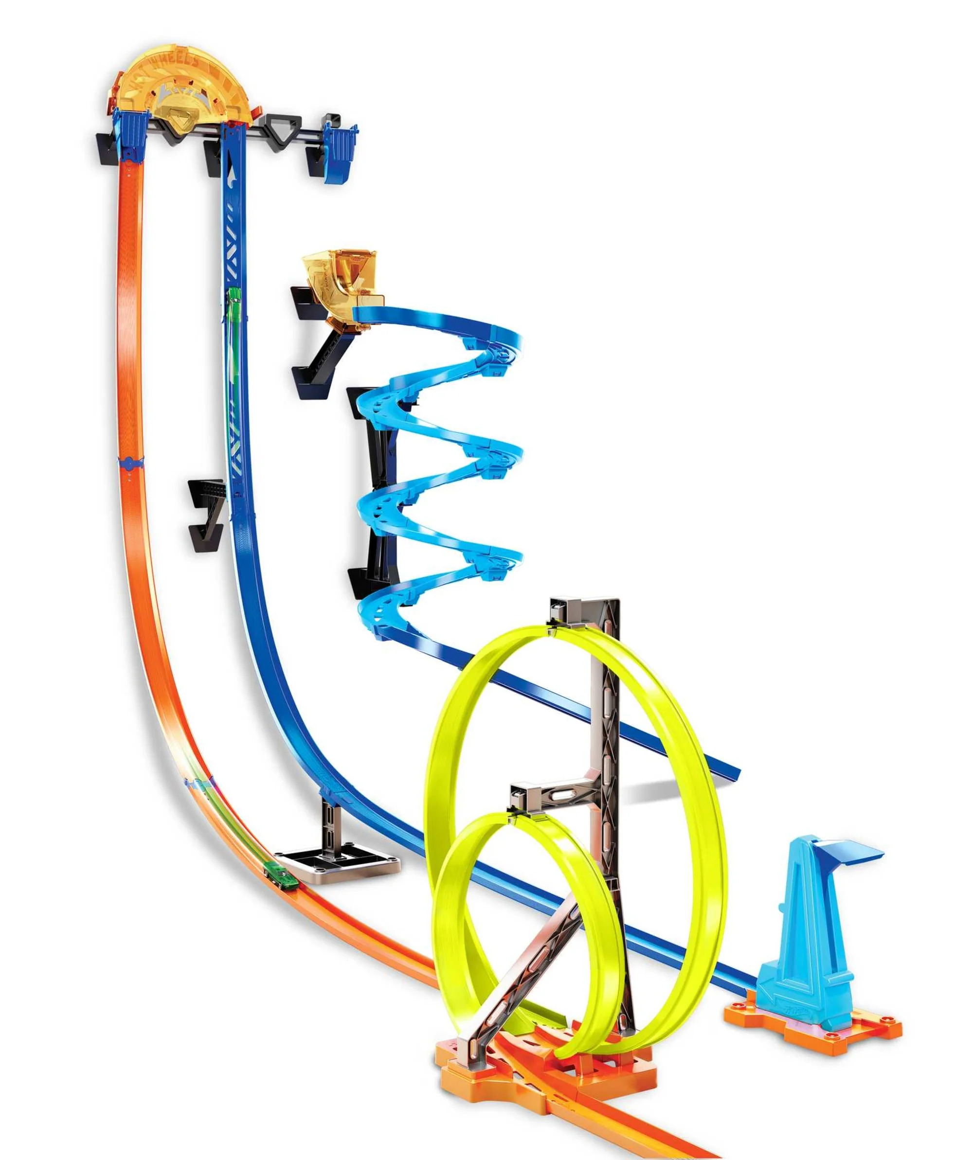 Hot Wheels Track Builder Vertical Launch Kit With 3-Configurations, Age 5+