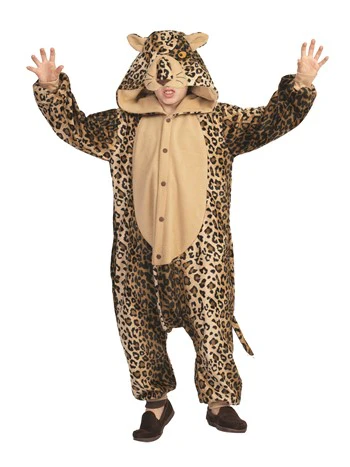 Lux Leopard Kid Union Suit