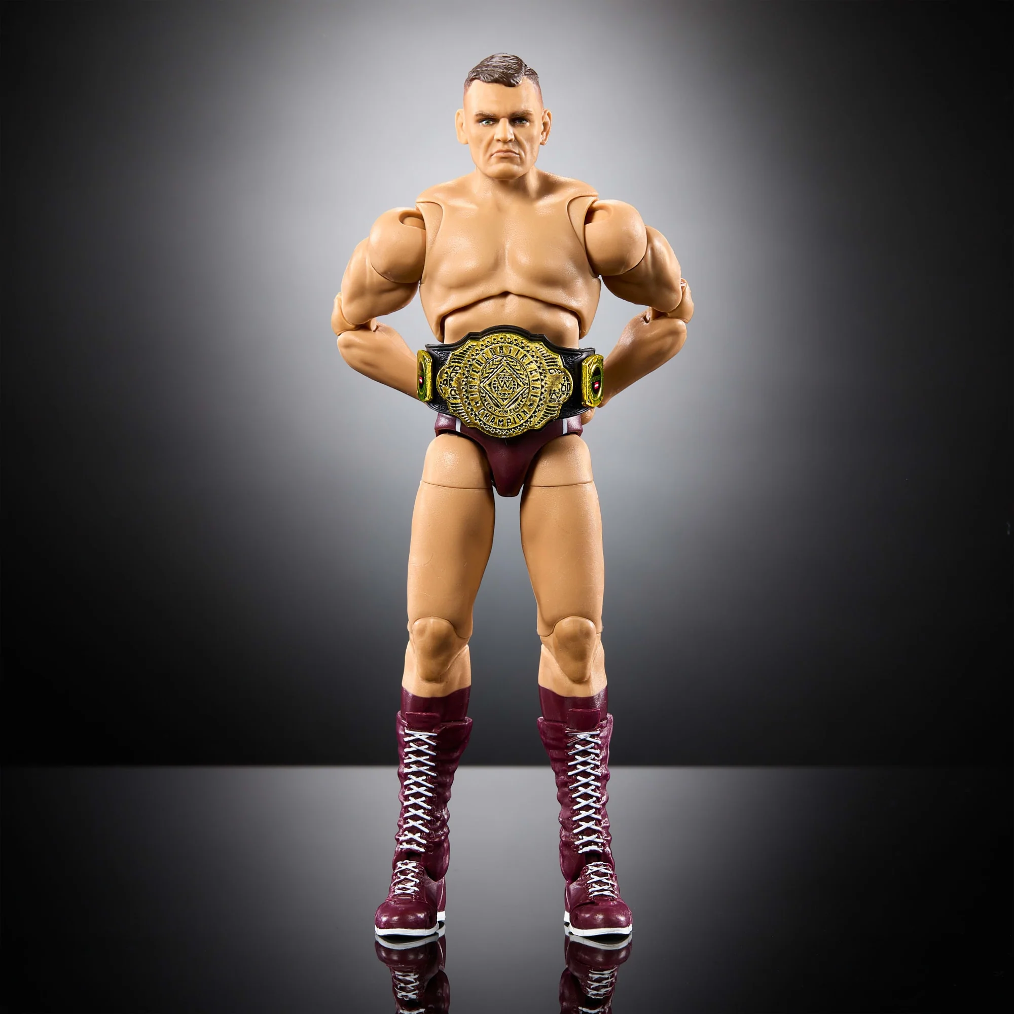 WWE Ultimate Edition Gunther Action Figure & Accessories Set, 6-Inch Collectible, 30 Articulation Points