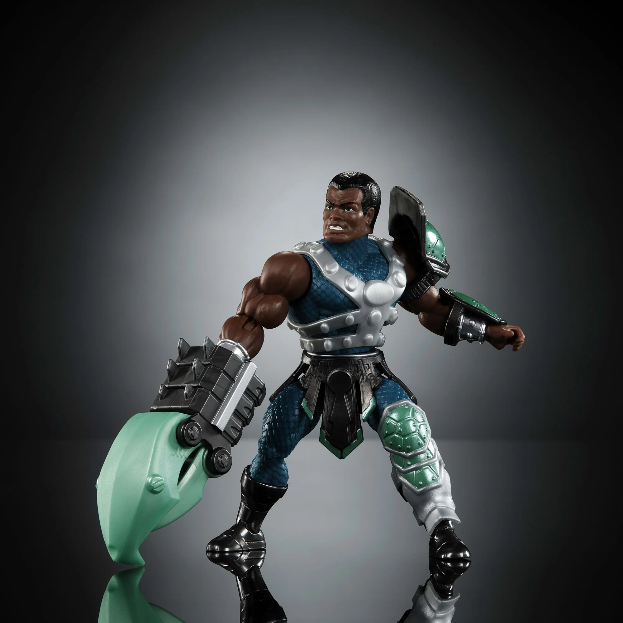 Masters Universe Origins Turtles Of Grayskull Clamp Champ Action Figure, Tmnt MOTU Reptile Wars Toy