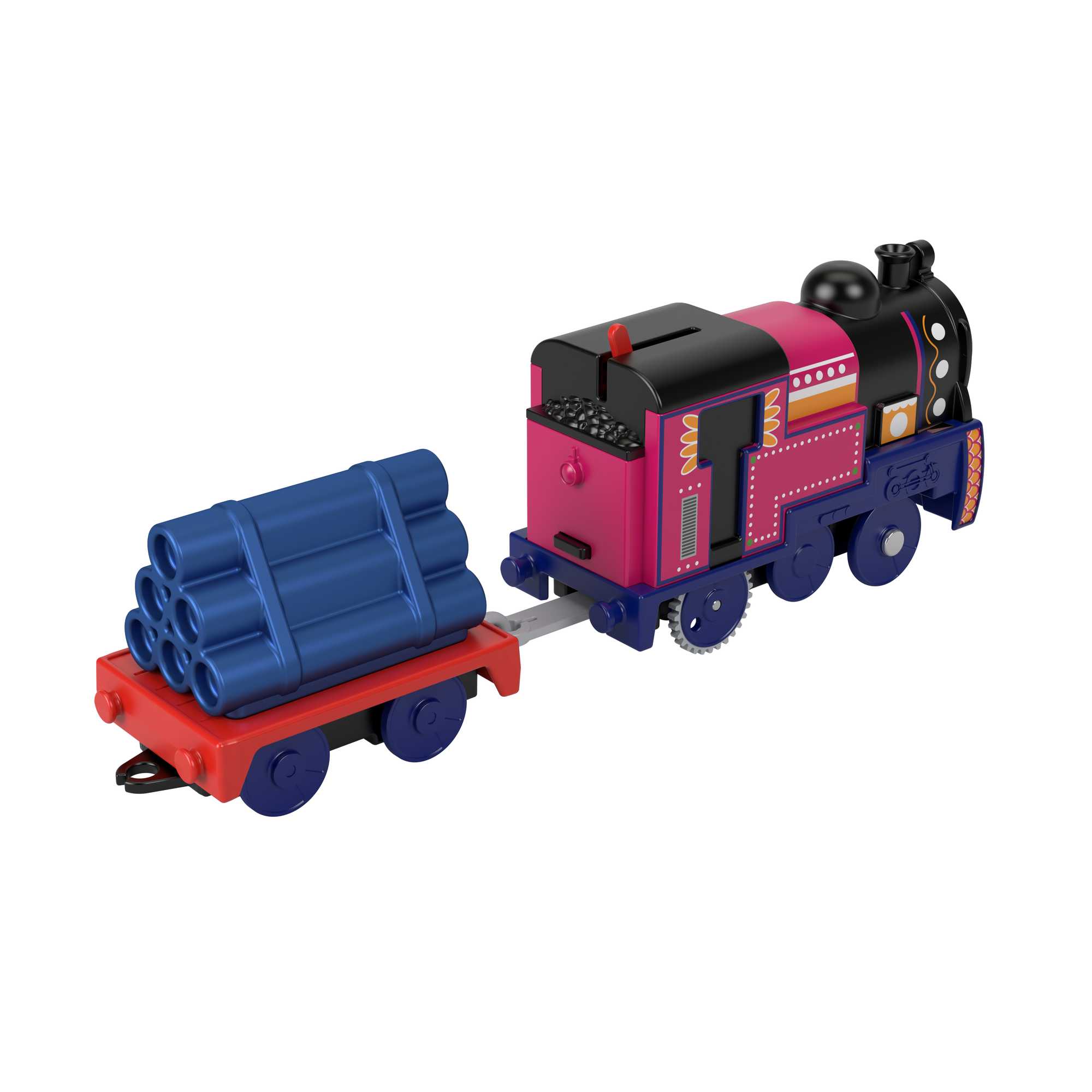 Thomas And Friends Ashima Toy Train, Motorized Engine With Cargo For Preschool Kids