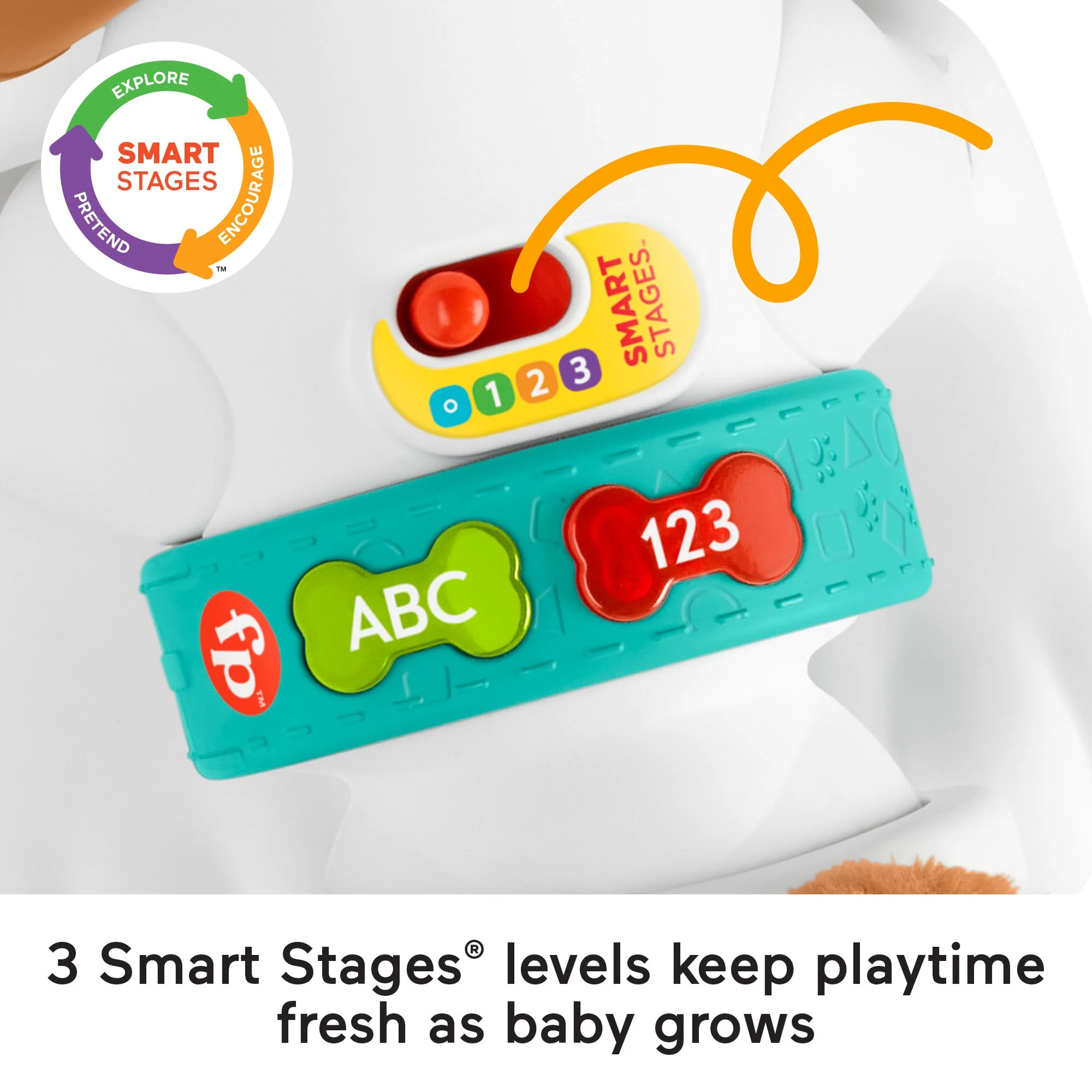 Fisher-Price 123 Crawl With Me Puppy