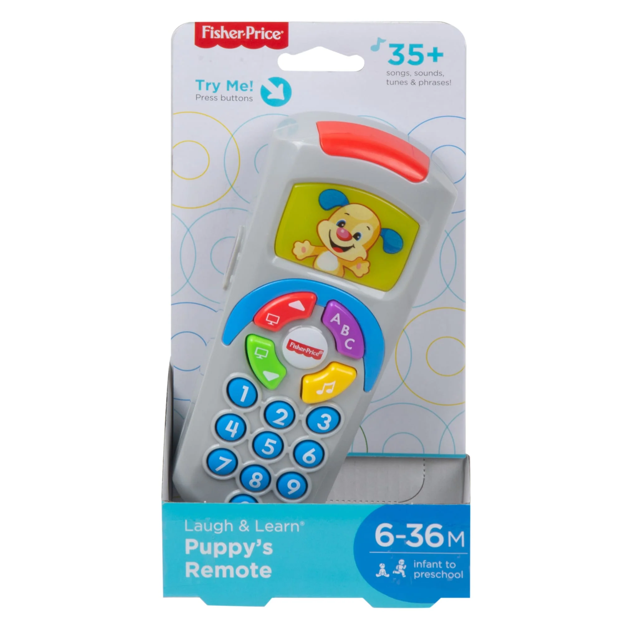 Fisher-Price Laugh & Learn Puppy's Remote With Light-Up Screen.