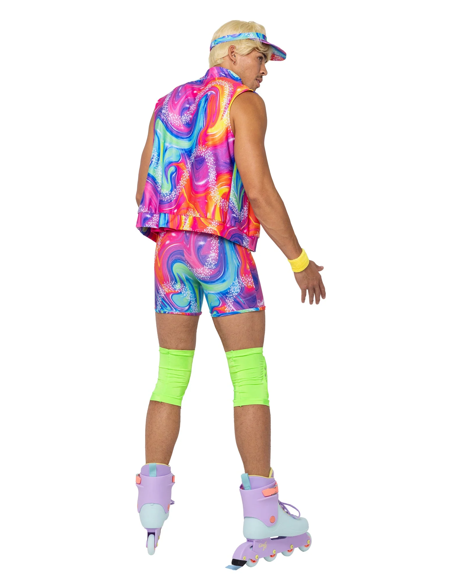 6PC Mena??s Retro Rollerblade Stud Ken