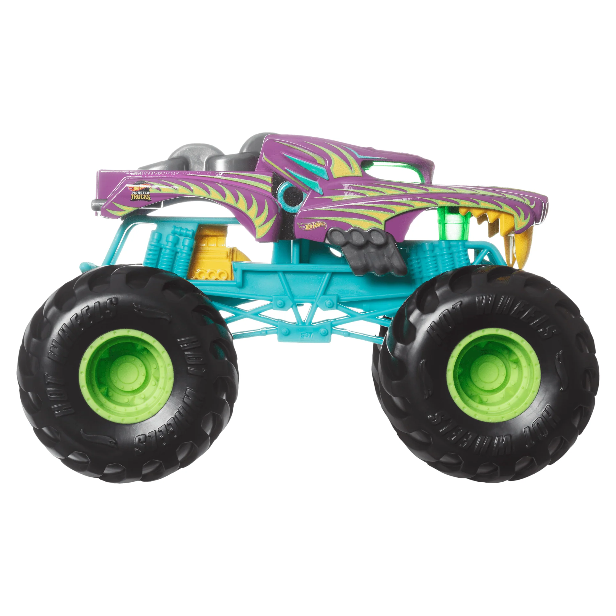 Hot Wheels Monster Trucks Ve��culo de Brinquedo Hotweiler Escala 1:24