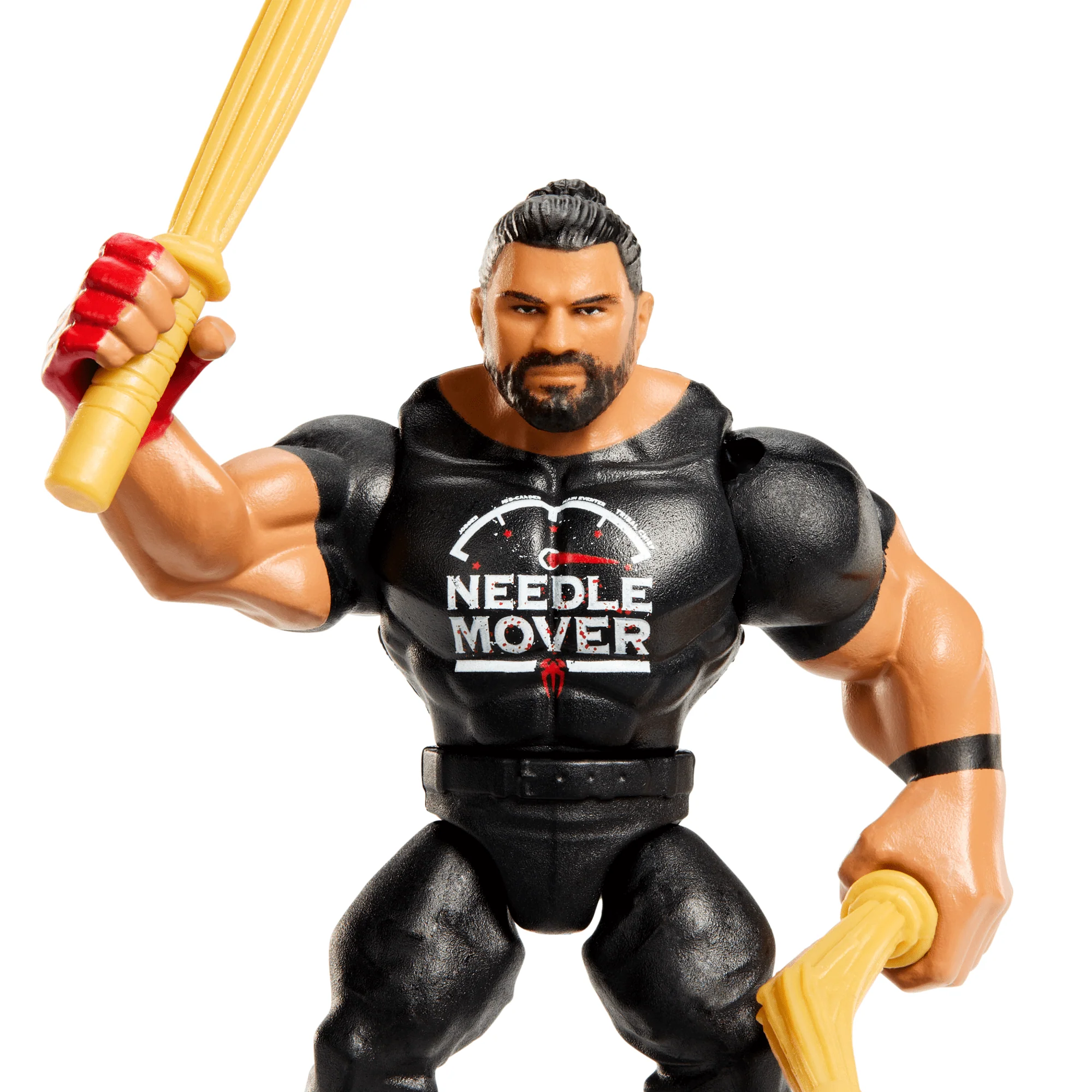 WWE Action Figure Knuckle Crunchers Roman Reigns With Battle Accessory