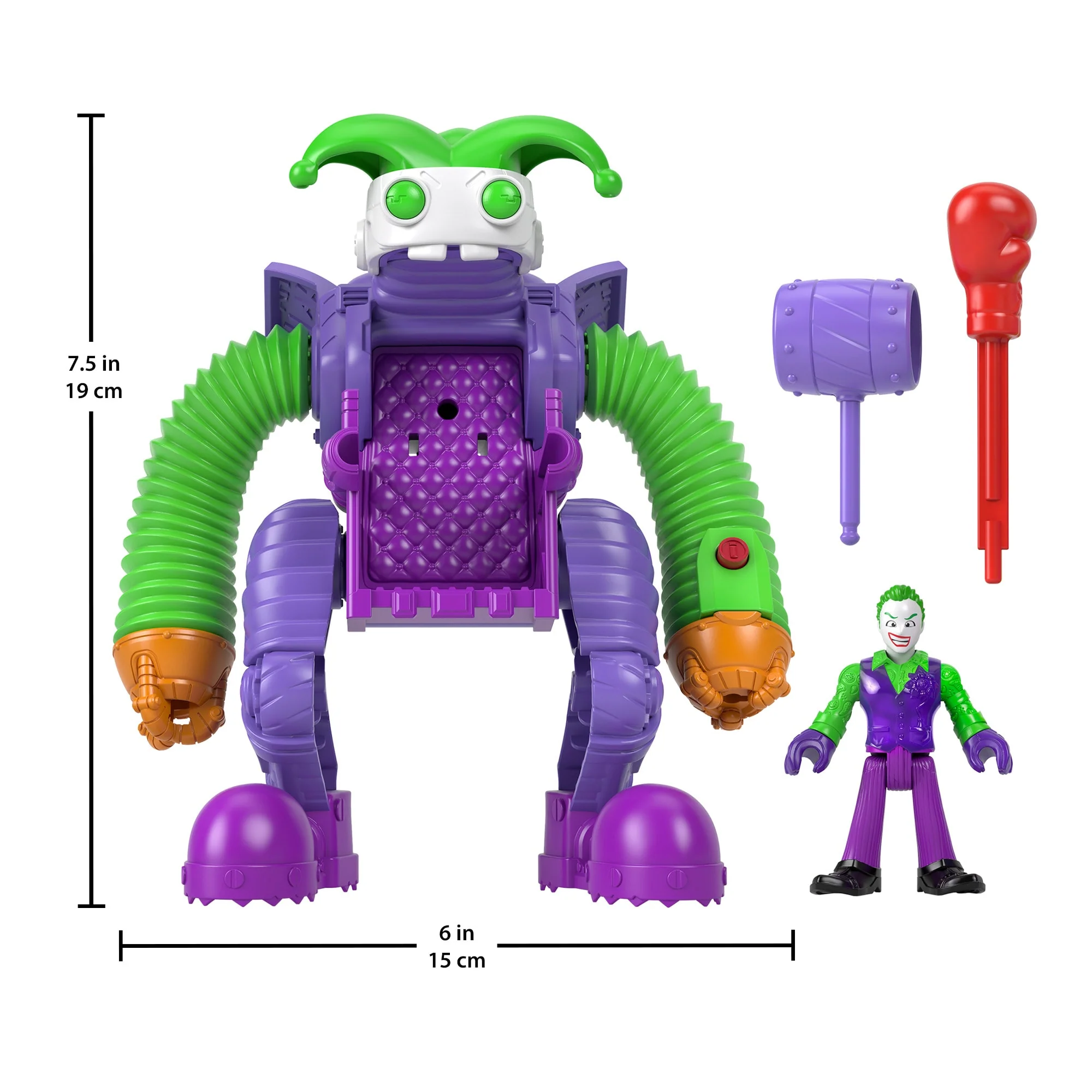 Fisher-Price Imaginext DC Super Friends The Joker Battling Robot
