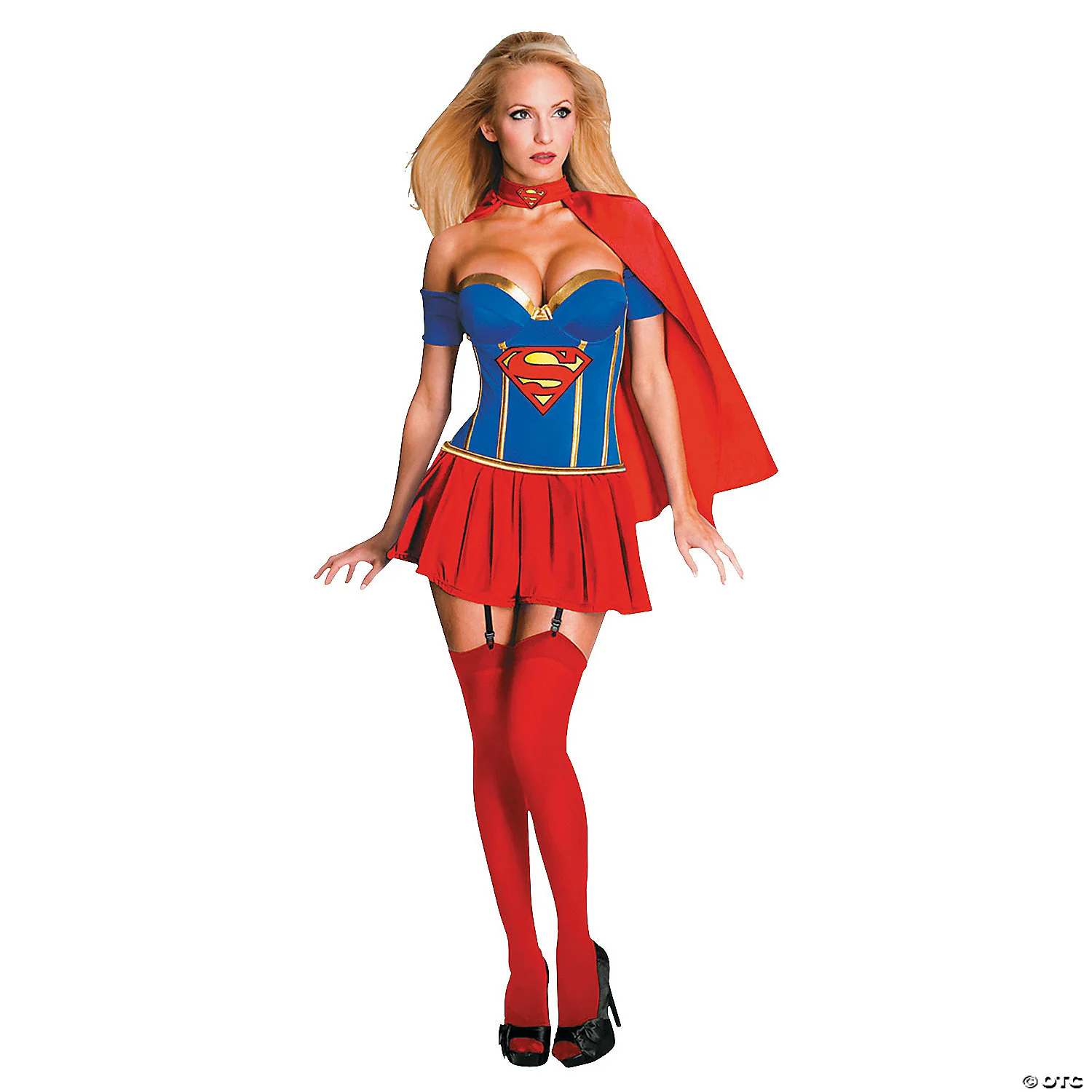 Women��s Deluxe Supergirl Costume