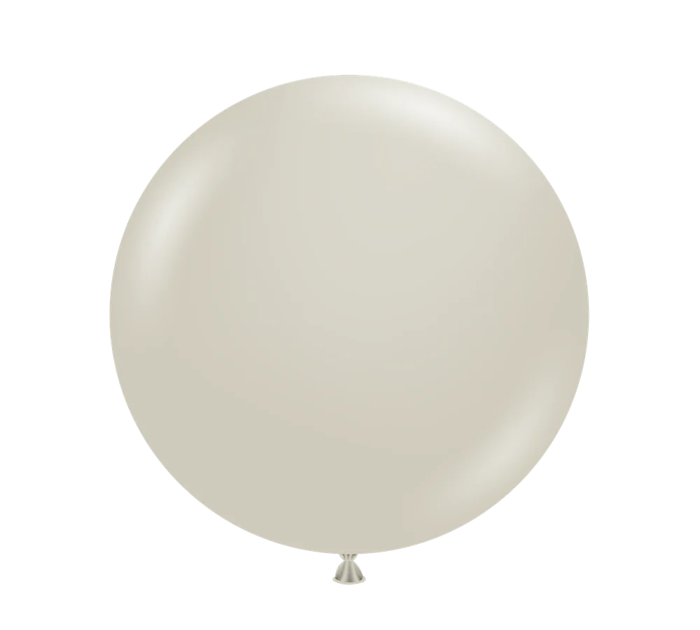 Tuftex Stone 17 inch Latex Balloons 25ct