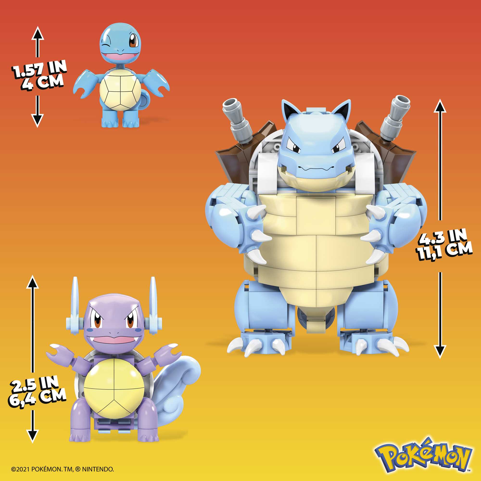 MEGA Pok��mon Squirtle EVolution