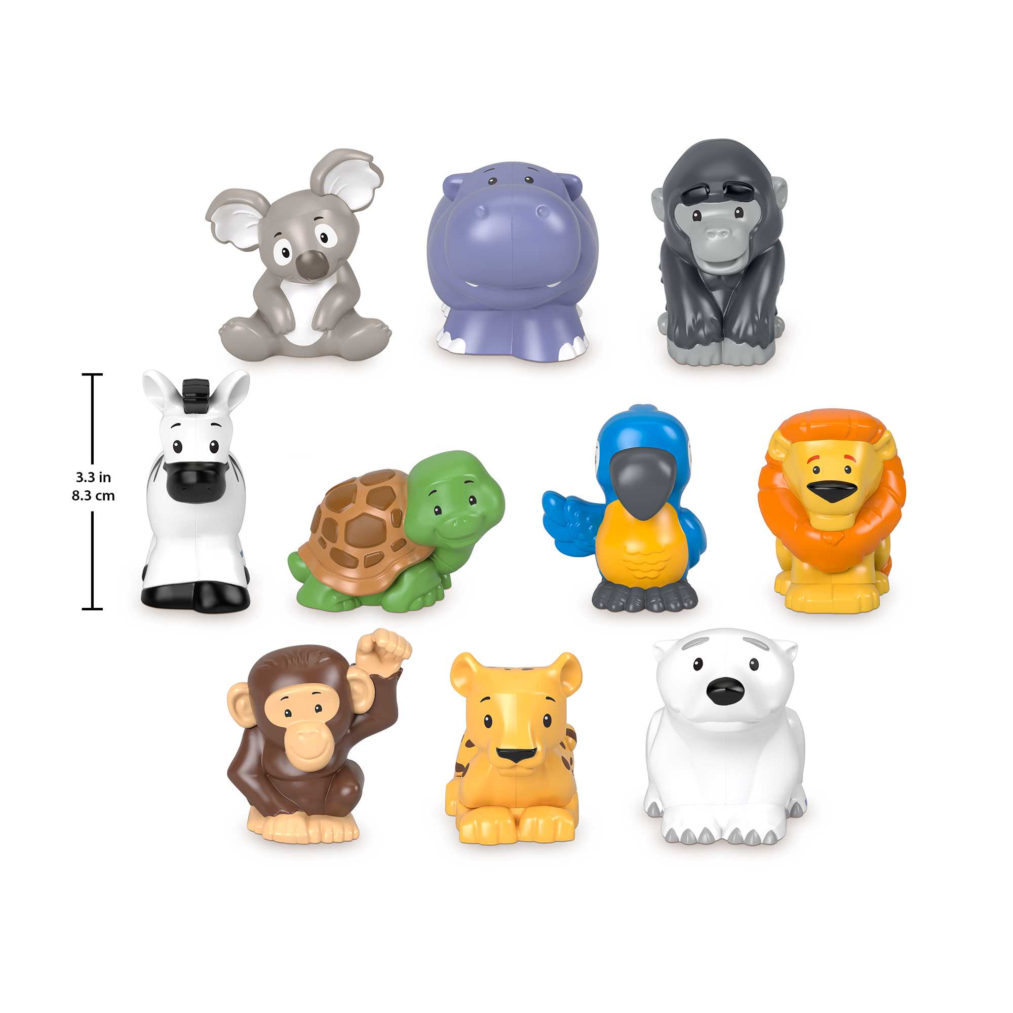Fisher-Price Little People 10 Figure Animal Pack