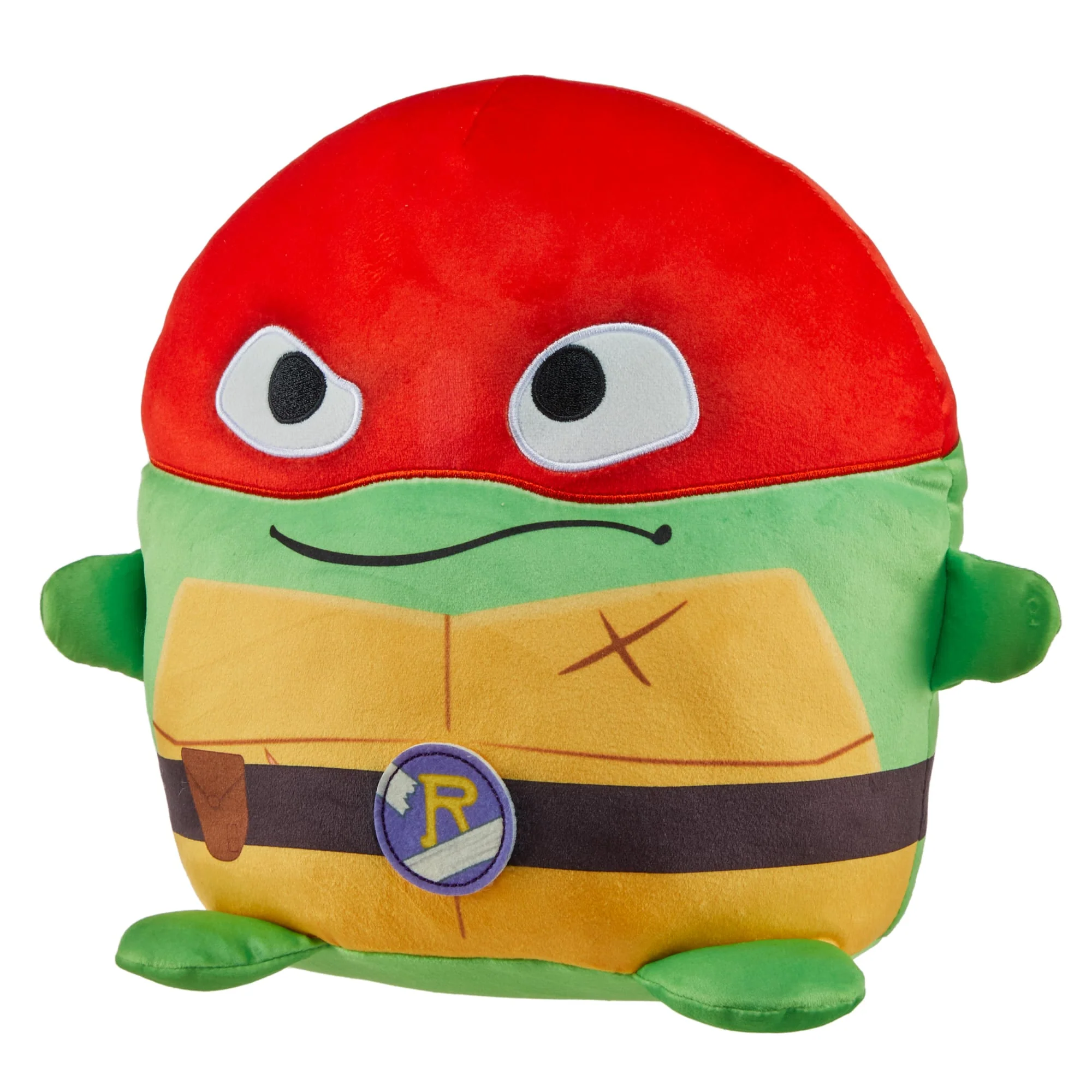 Teenage Mutant Ninja Turtles: Mutant Mayhem Plush Toys Cuutopia, 10 Inch TMNT Rounded Pillows, Key Movie Characters