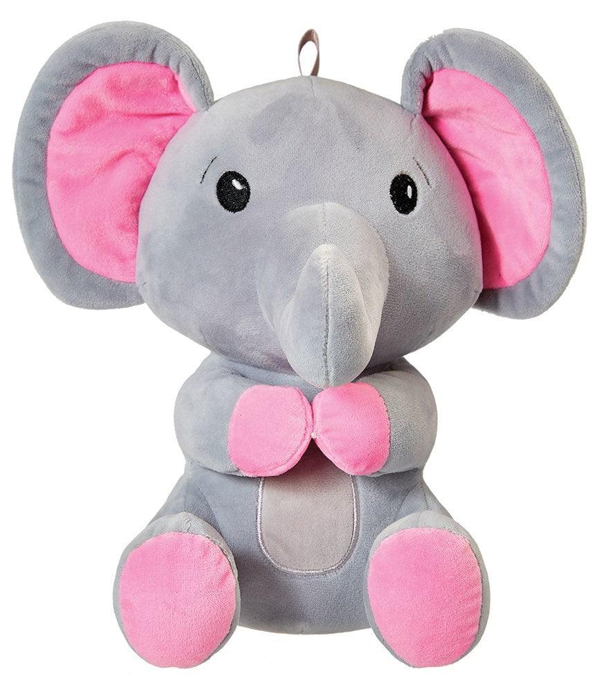 Plush Pink Elephant Balloon Weight 1ct
