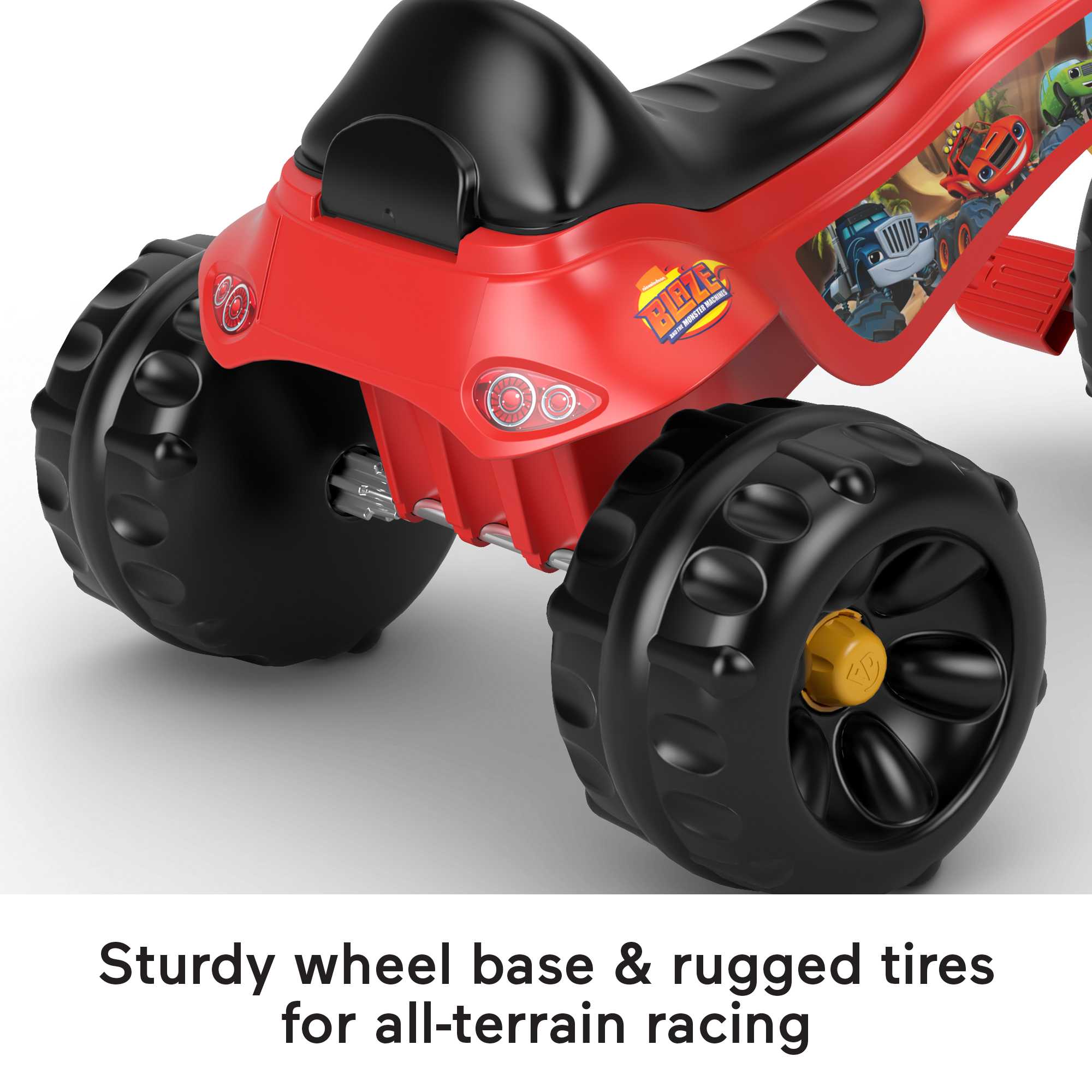 Fisher-Price Blaze And the Monster Machines Tough Trike Ride-On