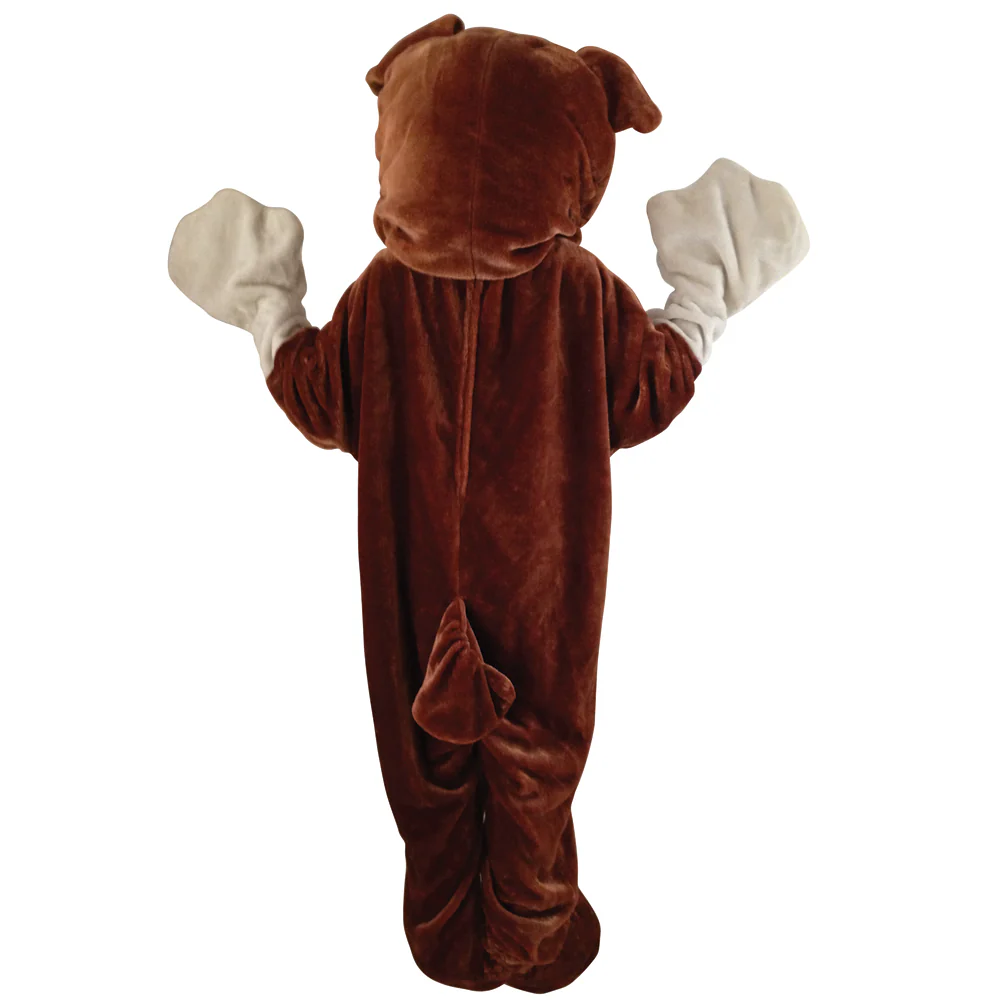 Cozy Bulldog Mascot Outfit