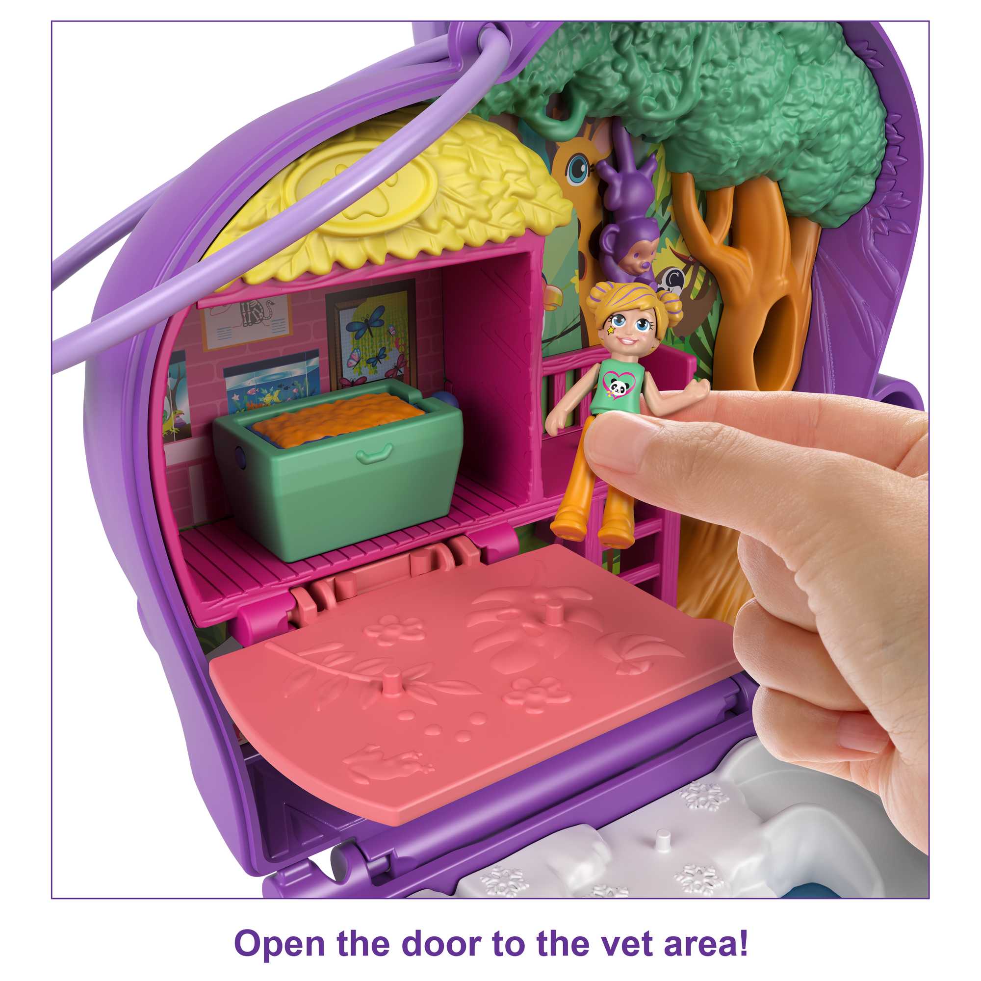 Polly Pocket Elephant Adventure Compact