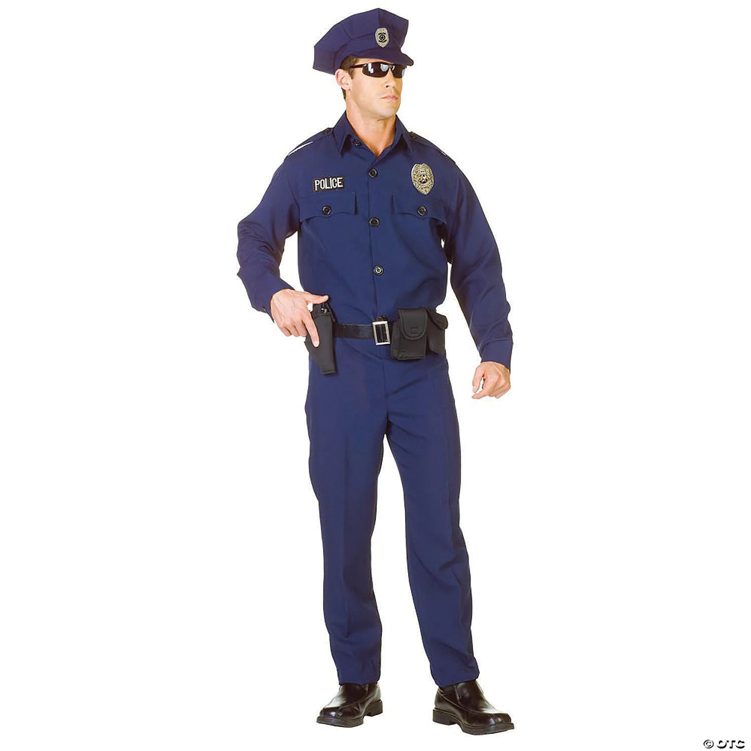 Men's Plus Size Police Officer