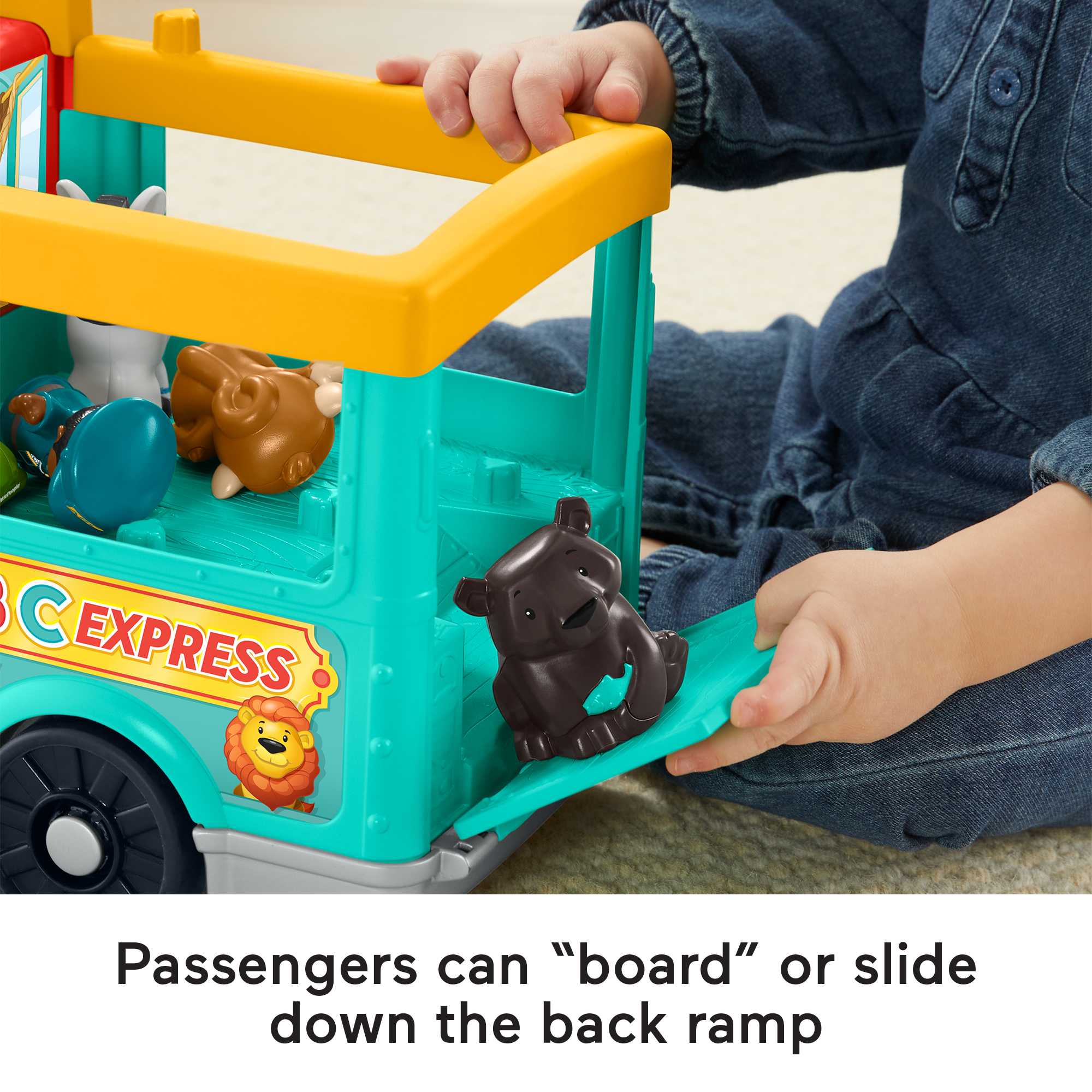 Fisher-Price Little People Big ABC Animal Train - English & French Version