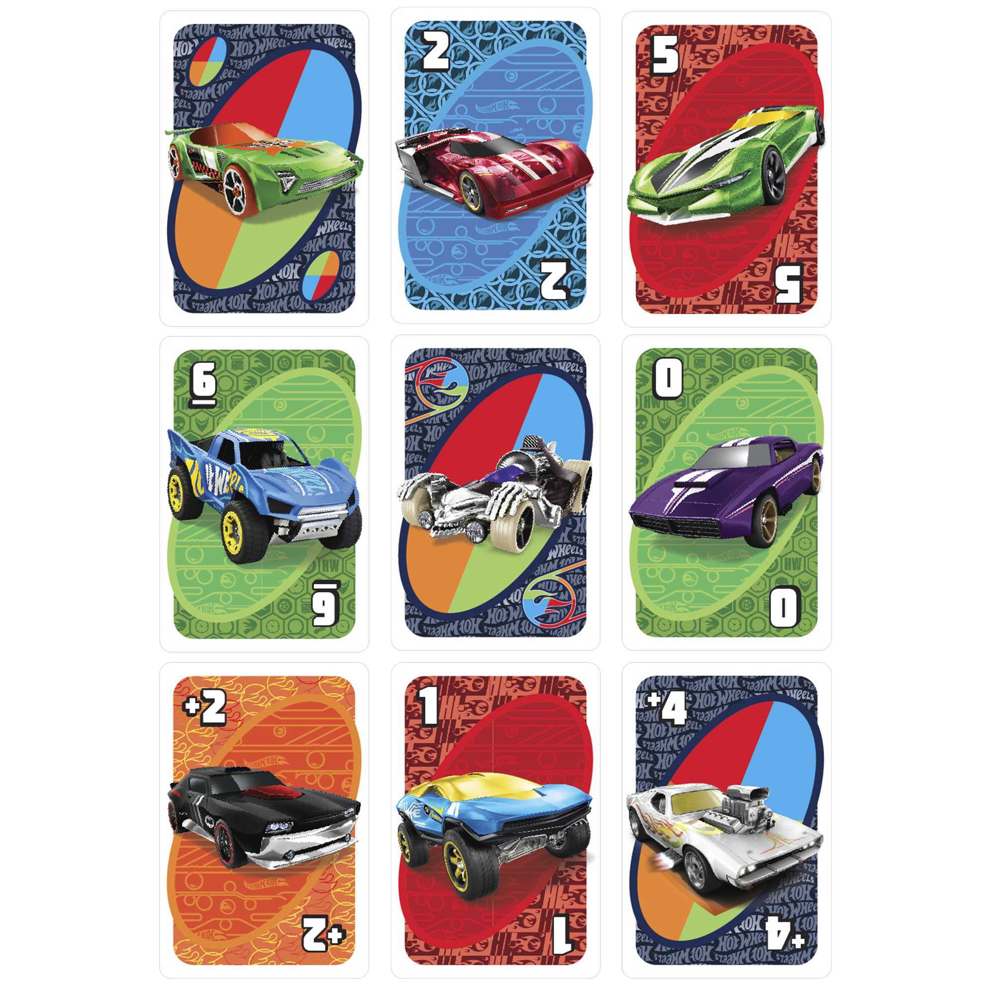 UNO Hot Wheels Card Game