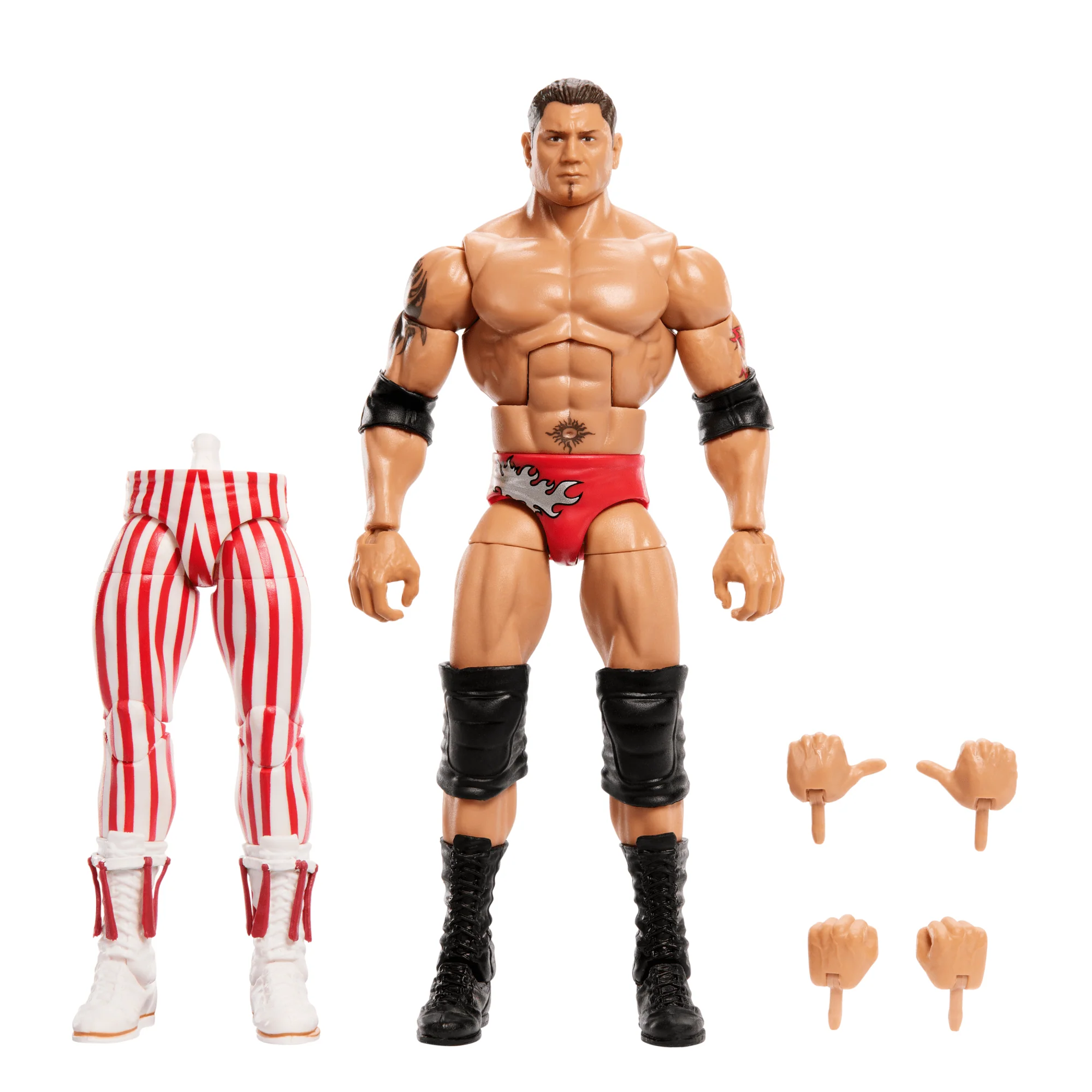 WWE Action Figure Elite Collection Royal Rumble Batista With Build-A-Figure