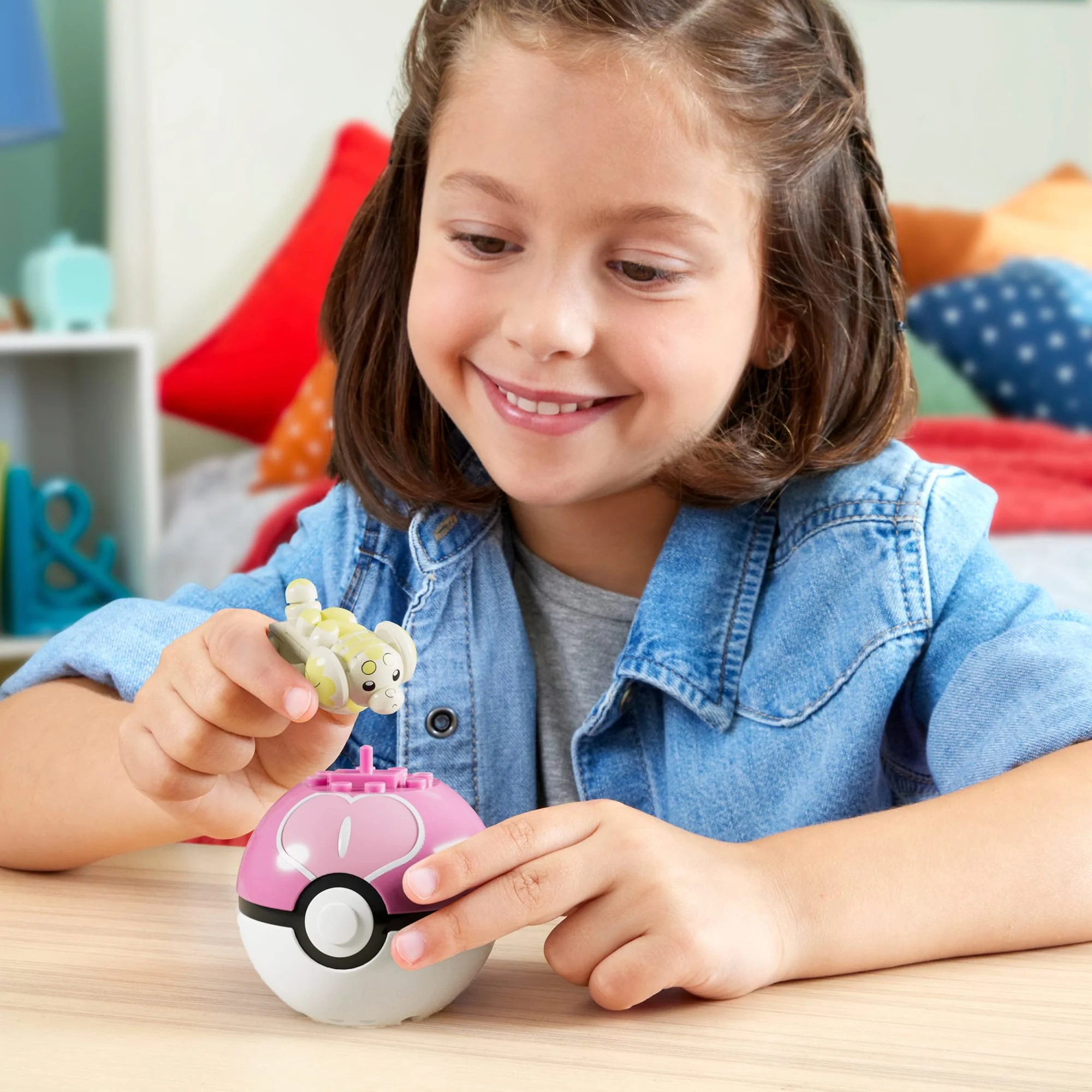 MEGA Pok��mon Pok�� Ball Building Toy Kits With Action Figure For Kids