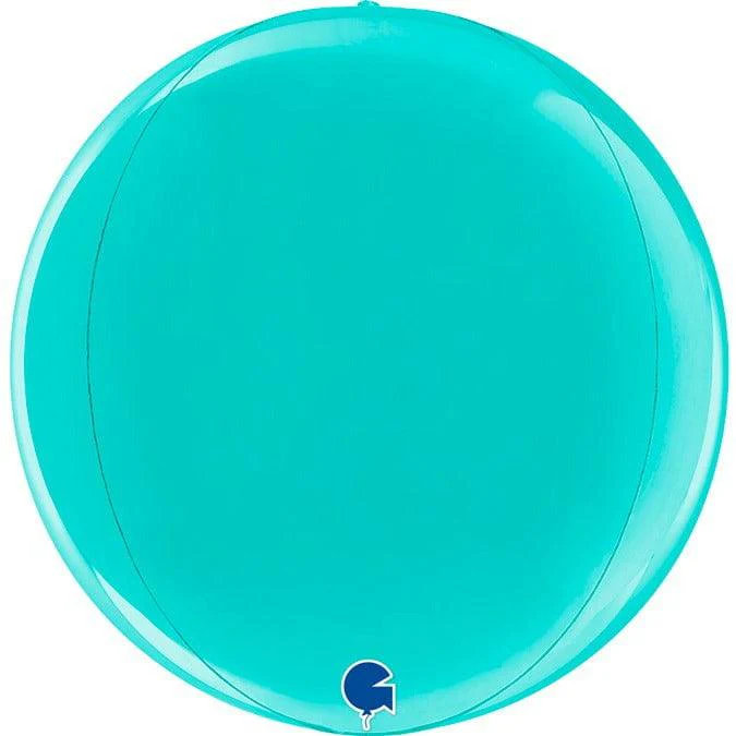 Grabo Tiffany Blue Globe 11in Foil Balloon