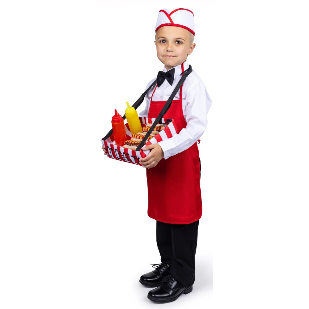 Hot Dog Vendor Costume